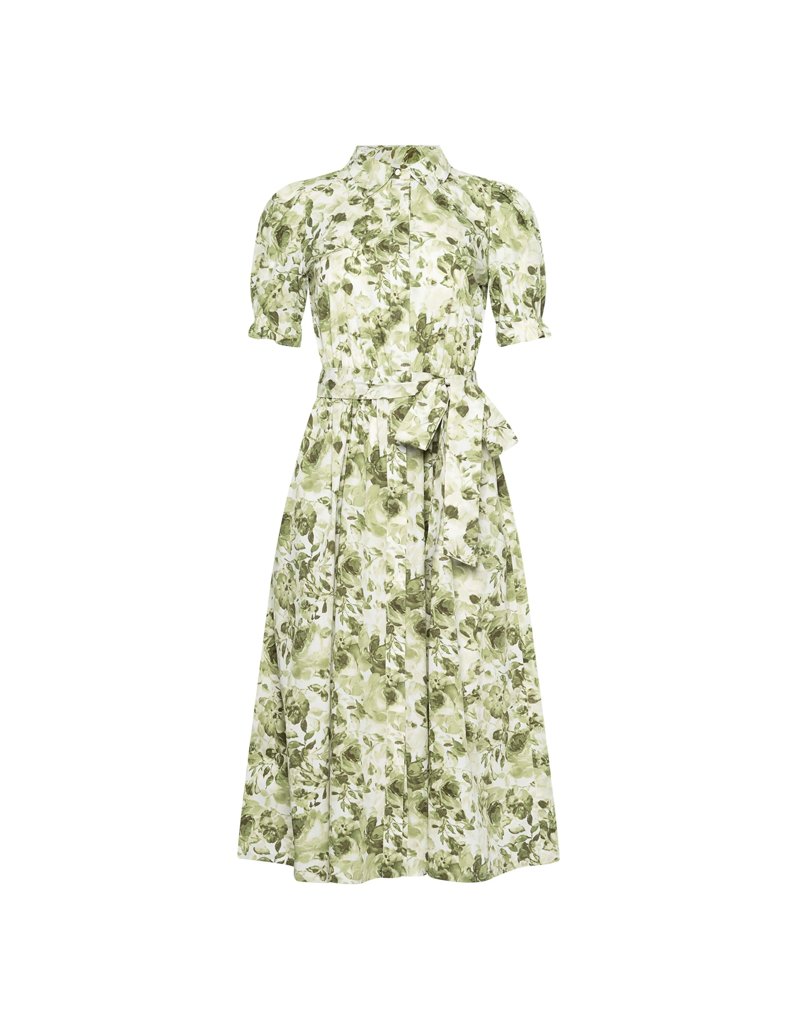 Puff Sleeve Shirtdress sold by Anne Klein