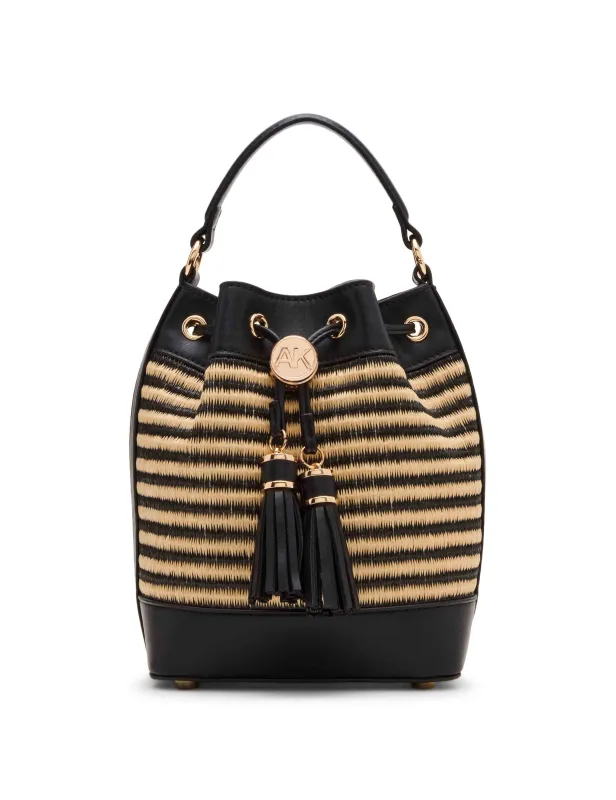 Small Bucket With Convertible  Strap made by Anne Klein