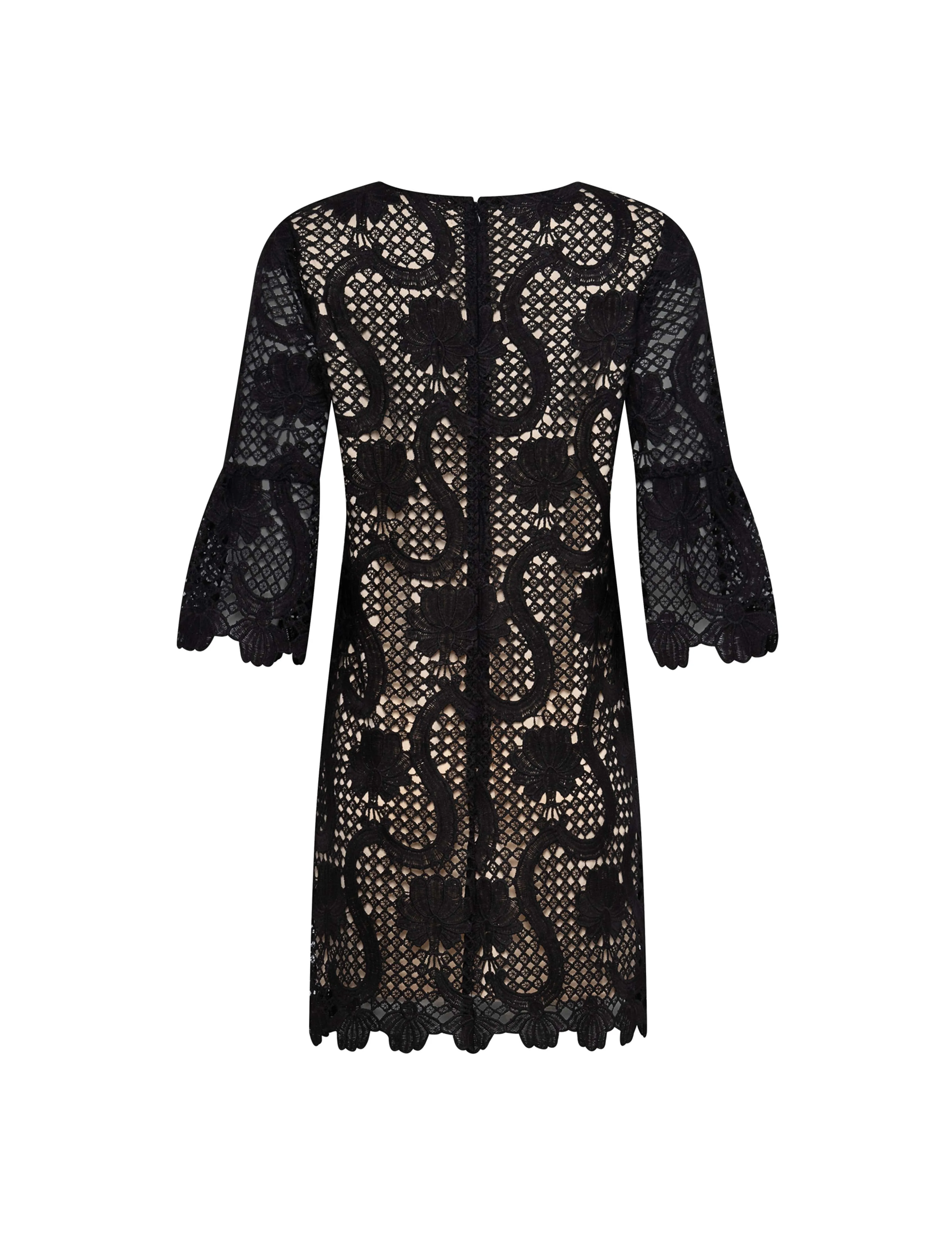 Three Quarter Bell Sleeve Shift Dress sold by Anne Klein product image thumbnail 2