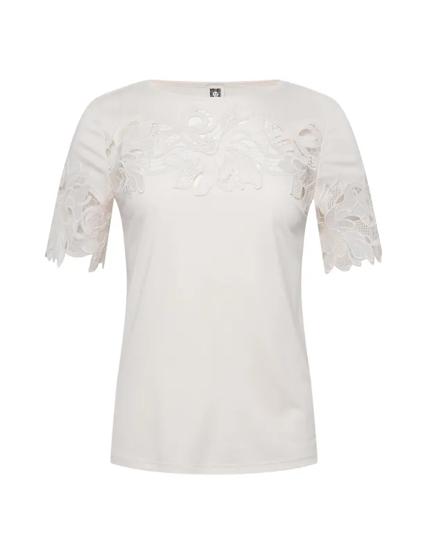 Harmony Lace Applique Top sold by Anne Klein
