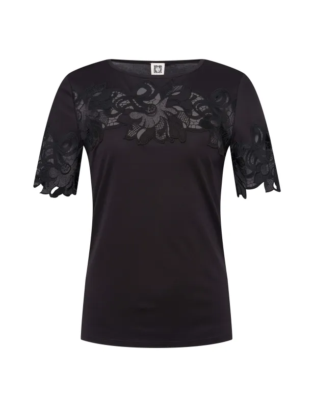 Harmony Lace Applique Top sold by Anne Klein