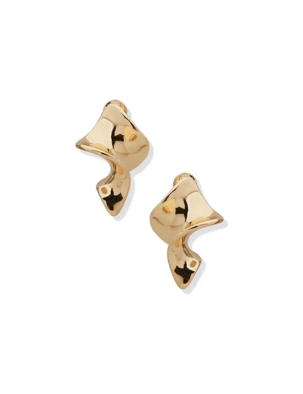 Twisted Sculptural Earring sold by Anne Klein