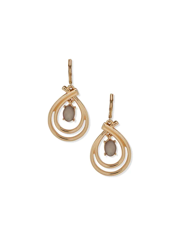 Orbital Stone Earring sold by Anne Klein