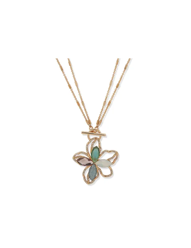 Flower Necklace Pendant sold by Anne Klein