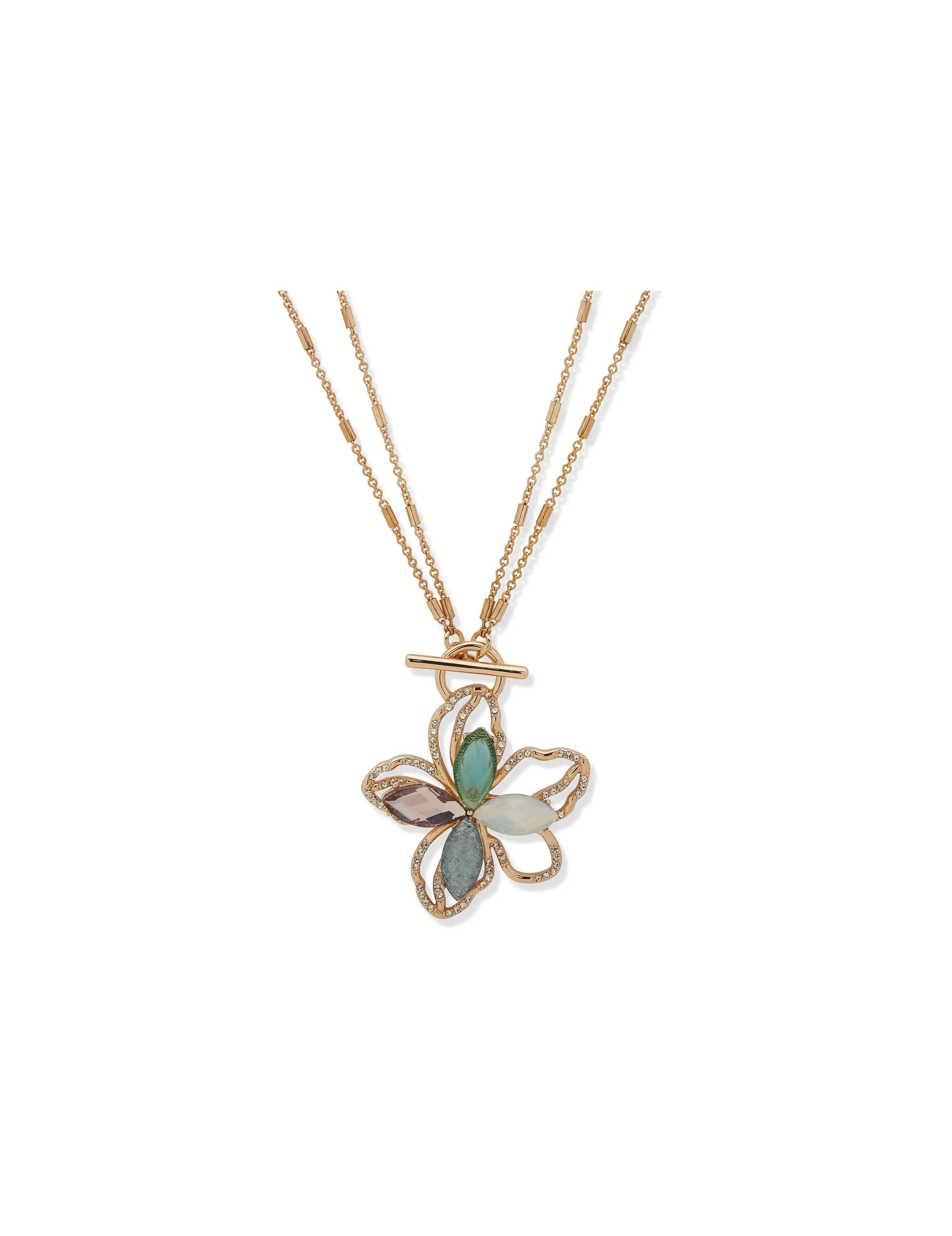 Flower Necklace Pendant sold by Anne Klein