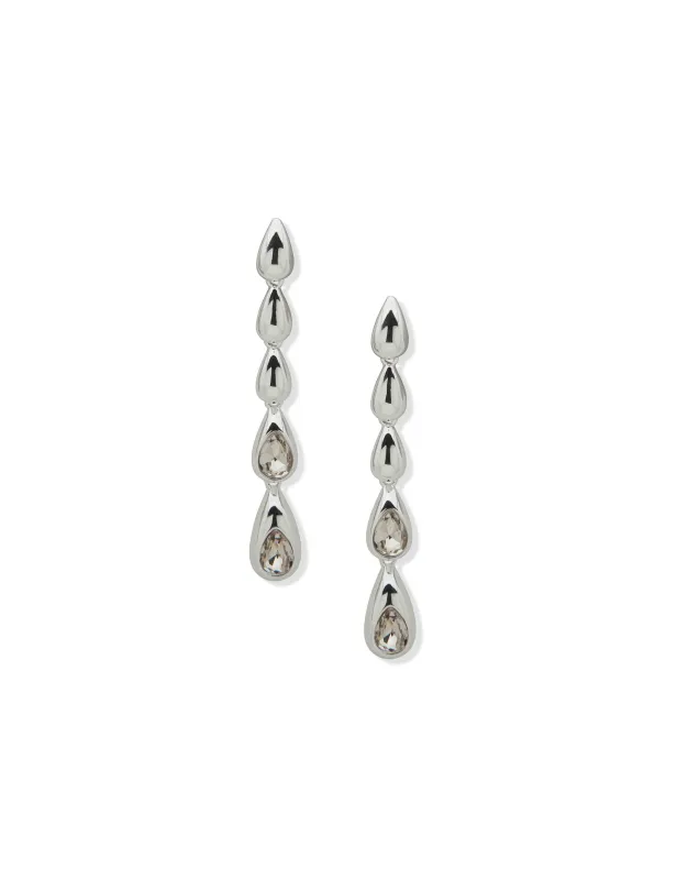 Puffy Teardrop Earrings sold by Anne Klein