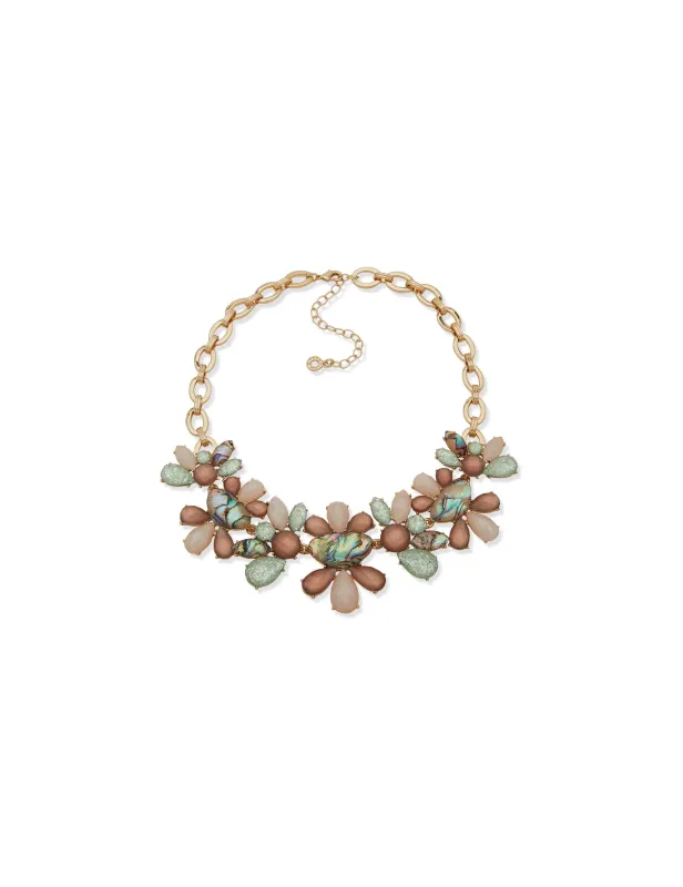 Statement Stone Necklace sold by Anne Klein