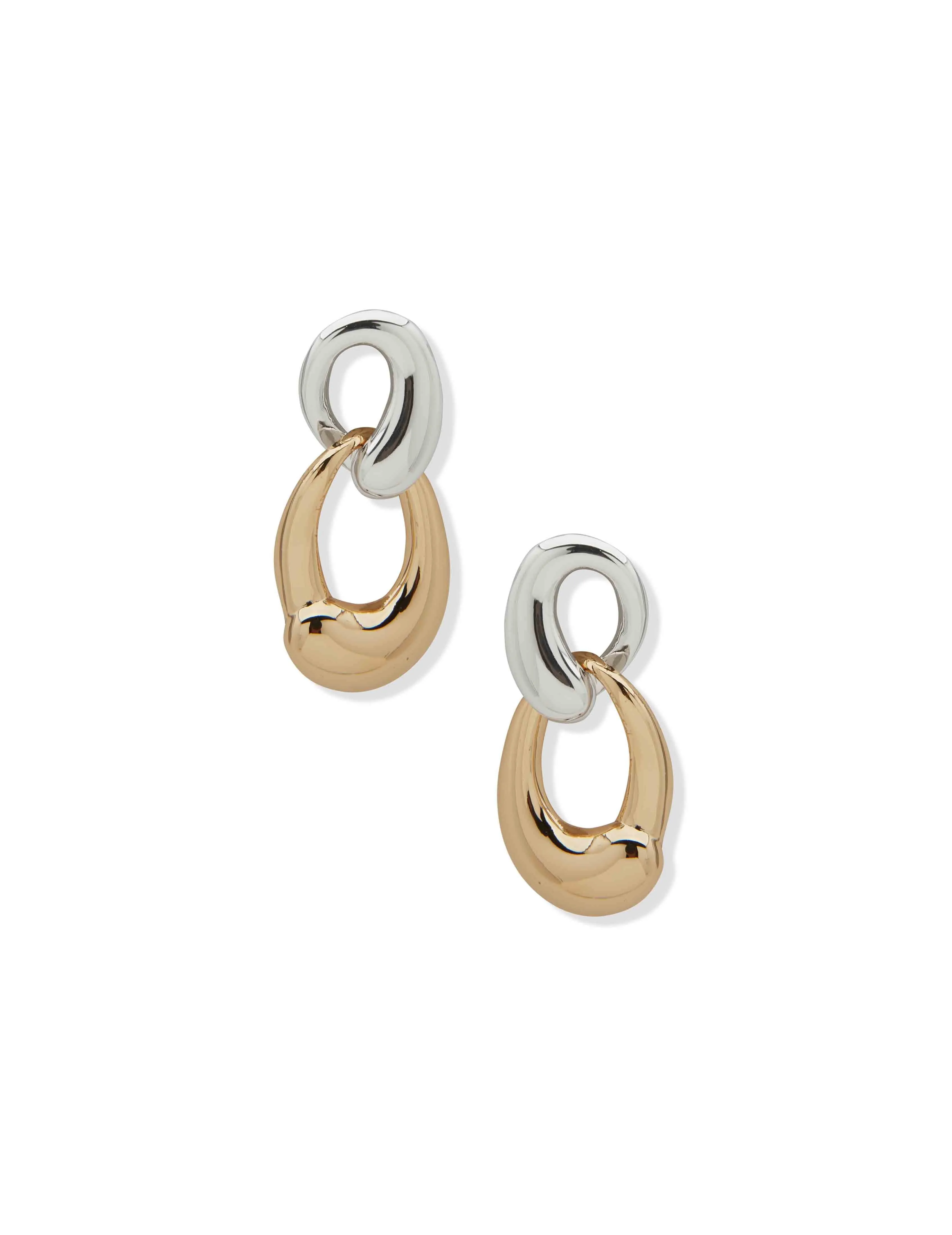 Linked Drop Earring sold by Anne Klein