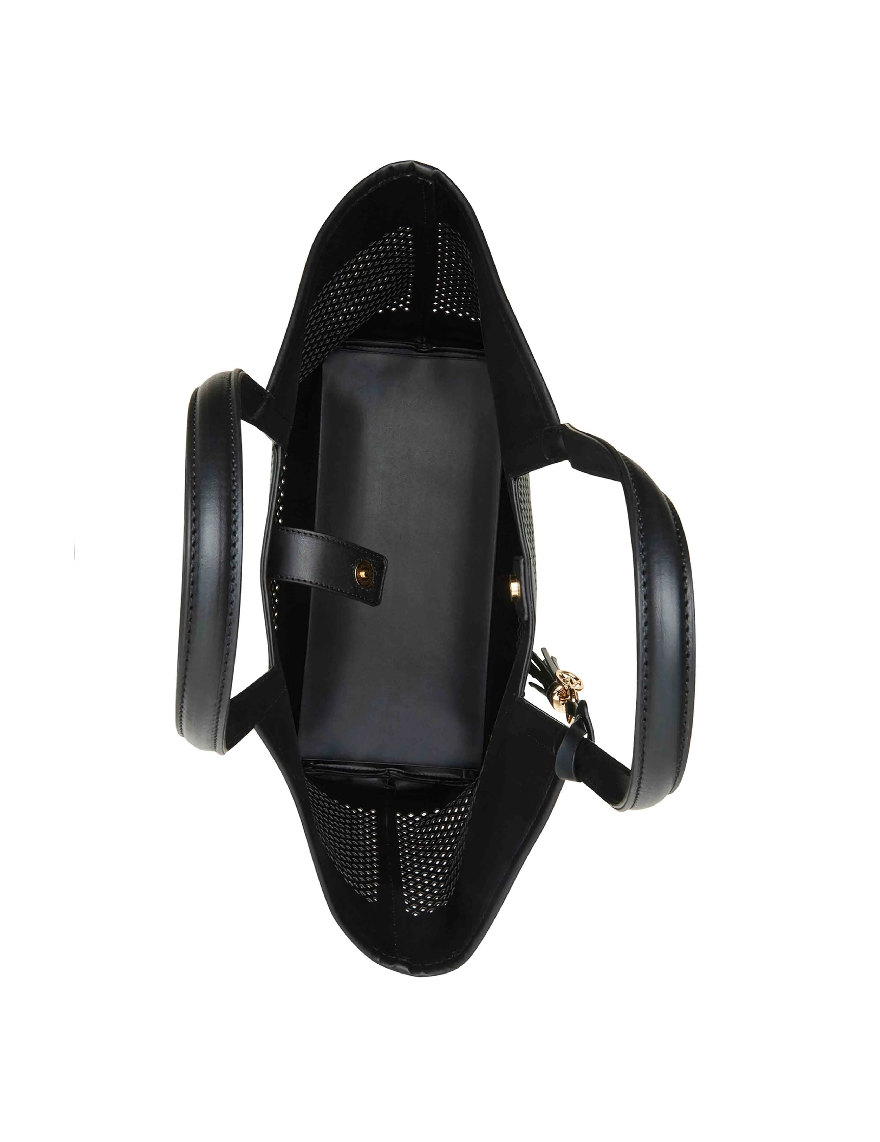 Perforated Large Tote With Insert & Pouch sold by Anne Klein product image thumbnail 4