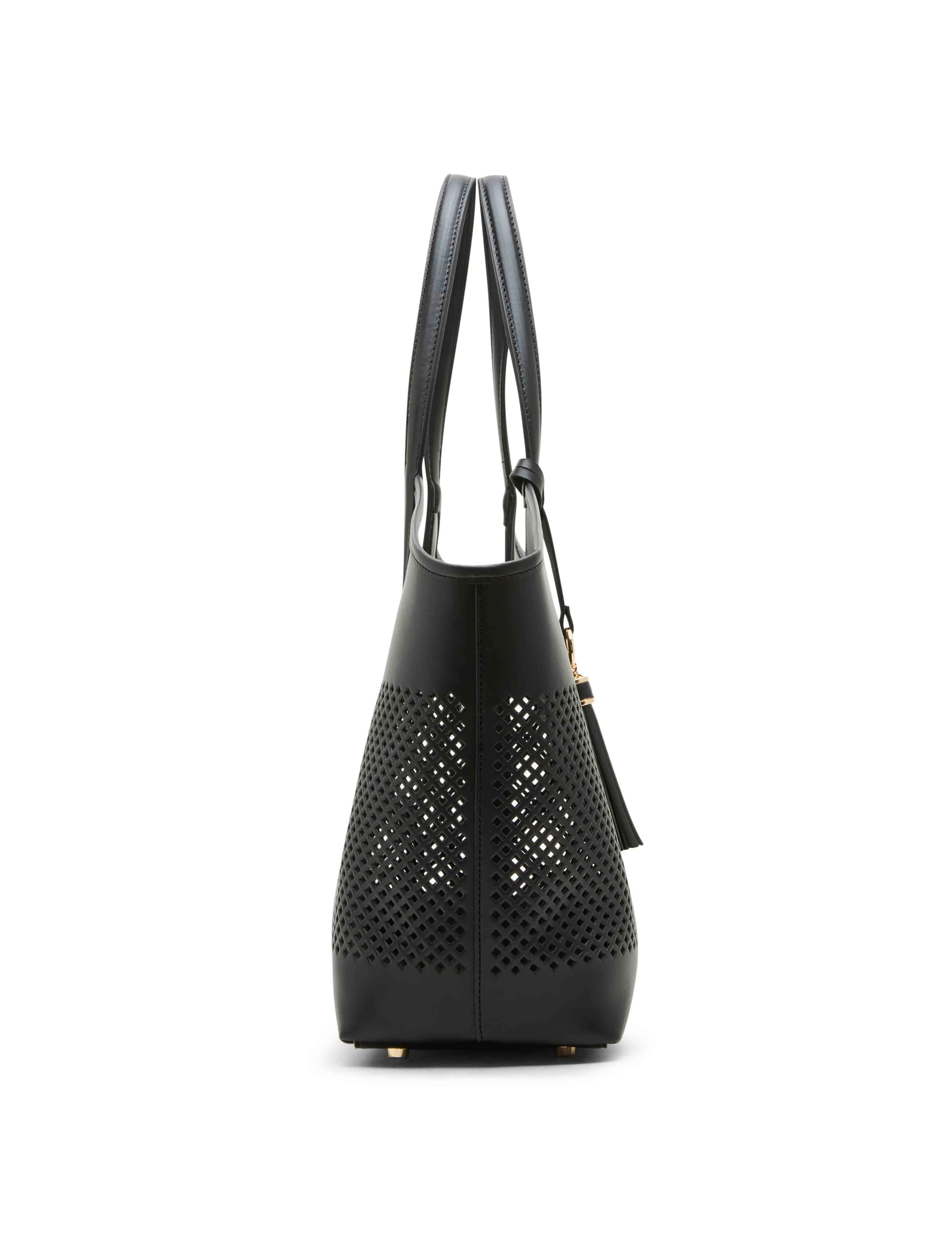 Perforated Large Tote With Insert & Pouch sold by Anne Klein product image thumbnail 5