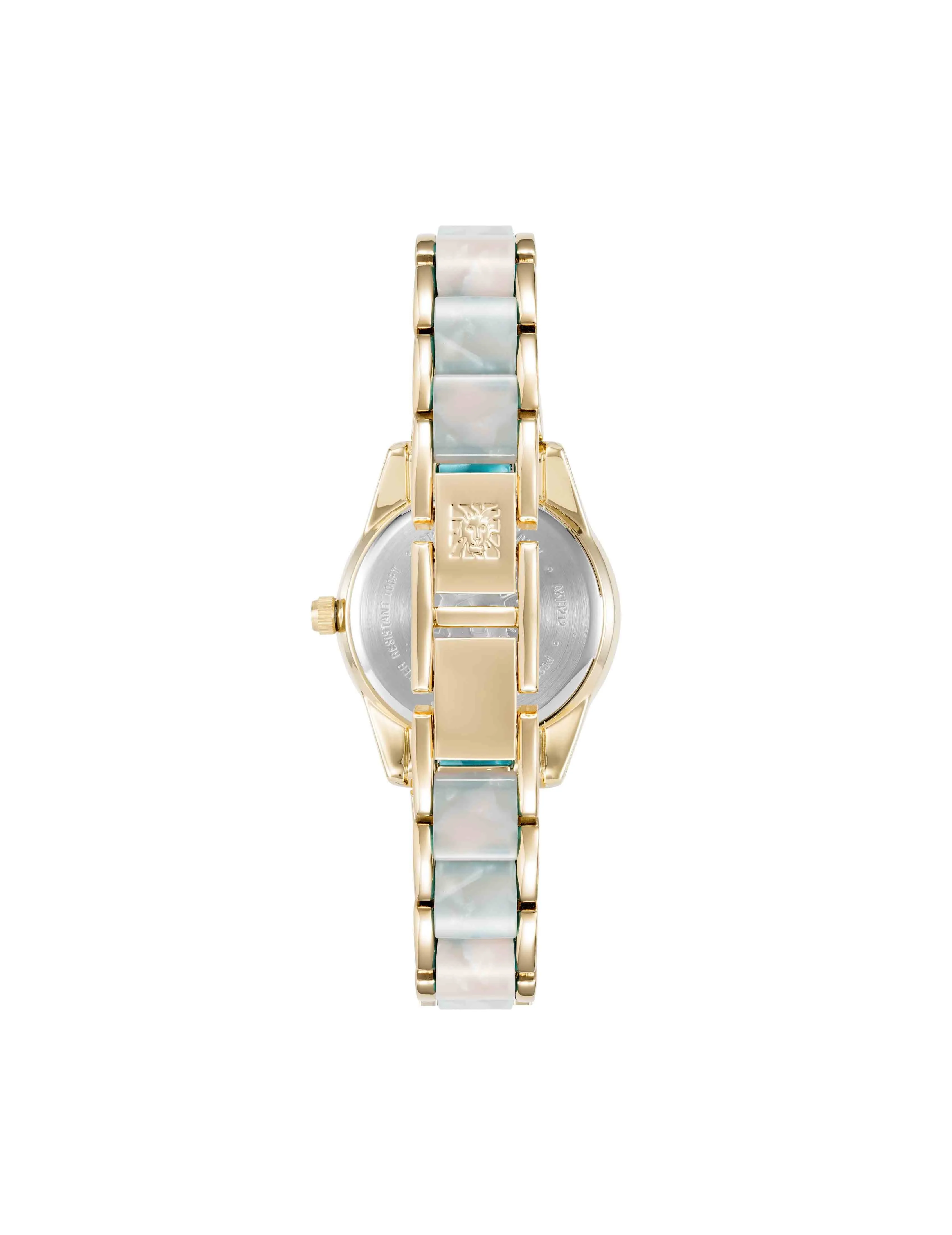 Pearlescent Acetate Link Bracelet Watch sold by Anne Klein product image thumbnail 2