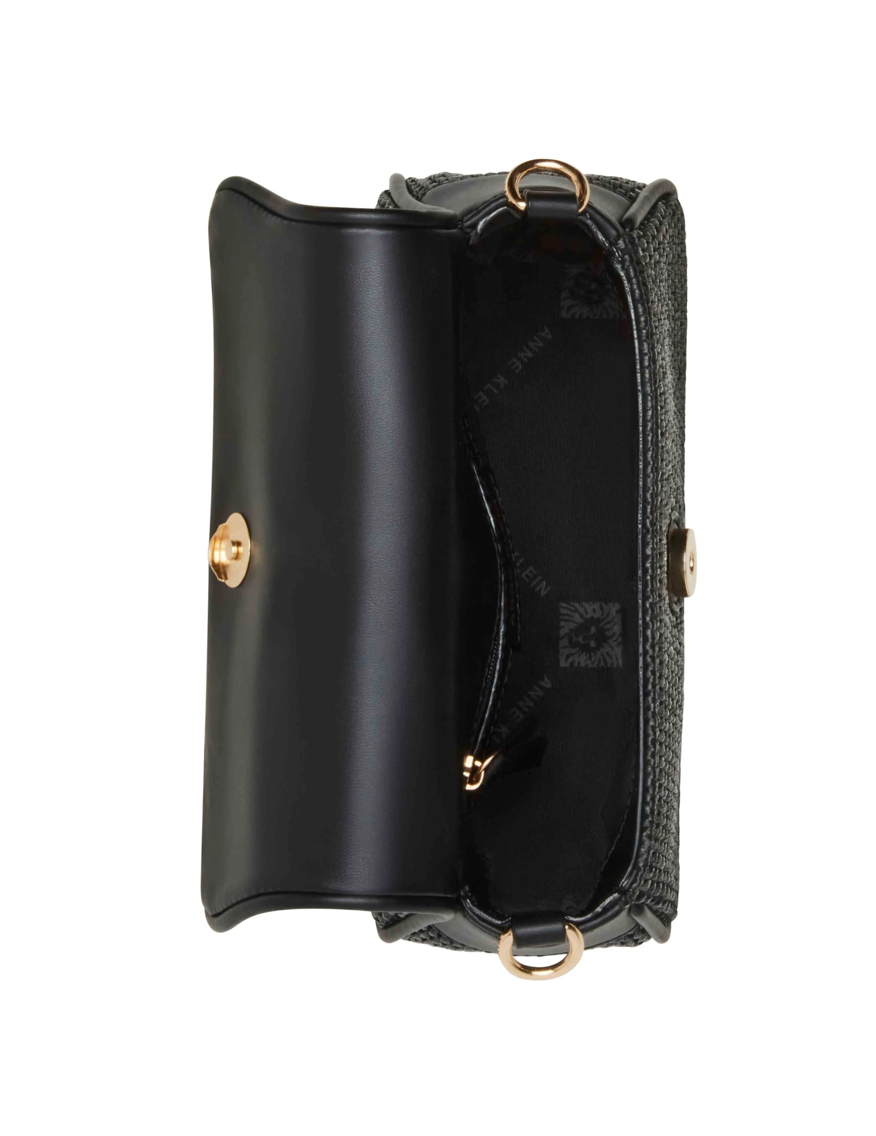 Sculpted Buckle Shoulder Bag with Convertible Strap sold by Anne Klein product image thumbnail 4