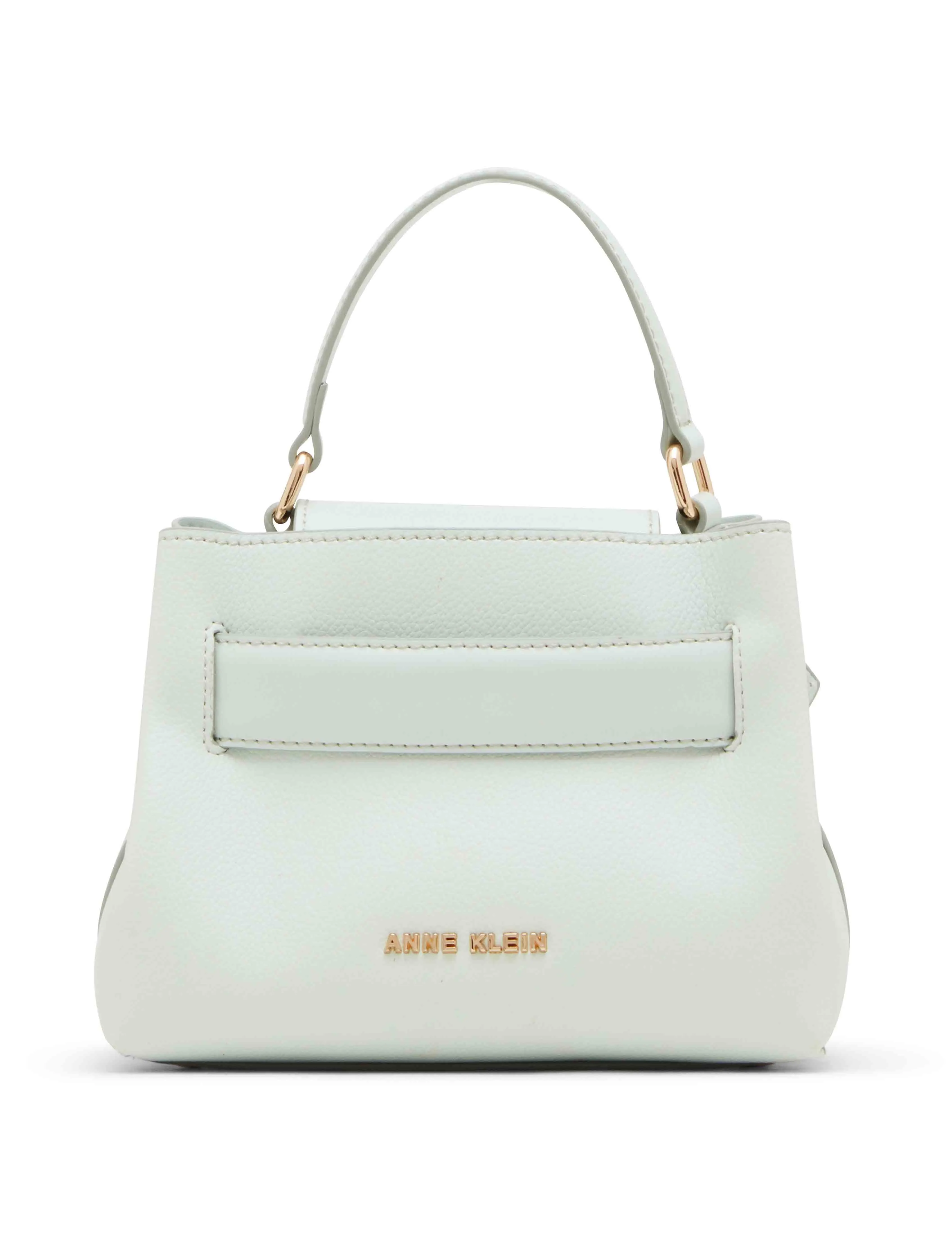 Sculpted Buckle Mini Top Handle with Convertible Strap sold by Anne Klein product image thumbnail 5