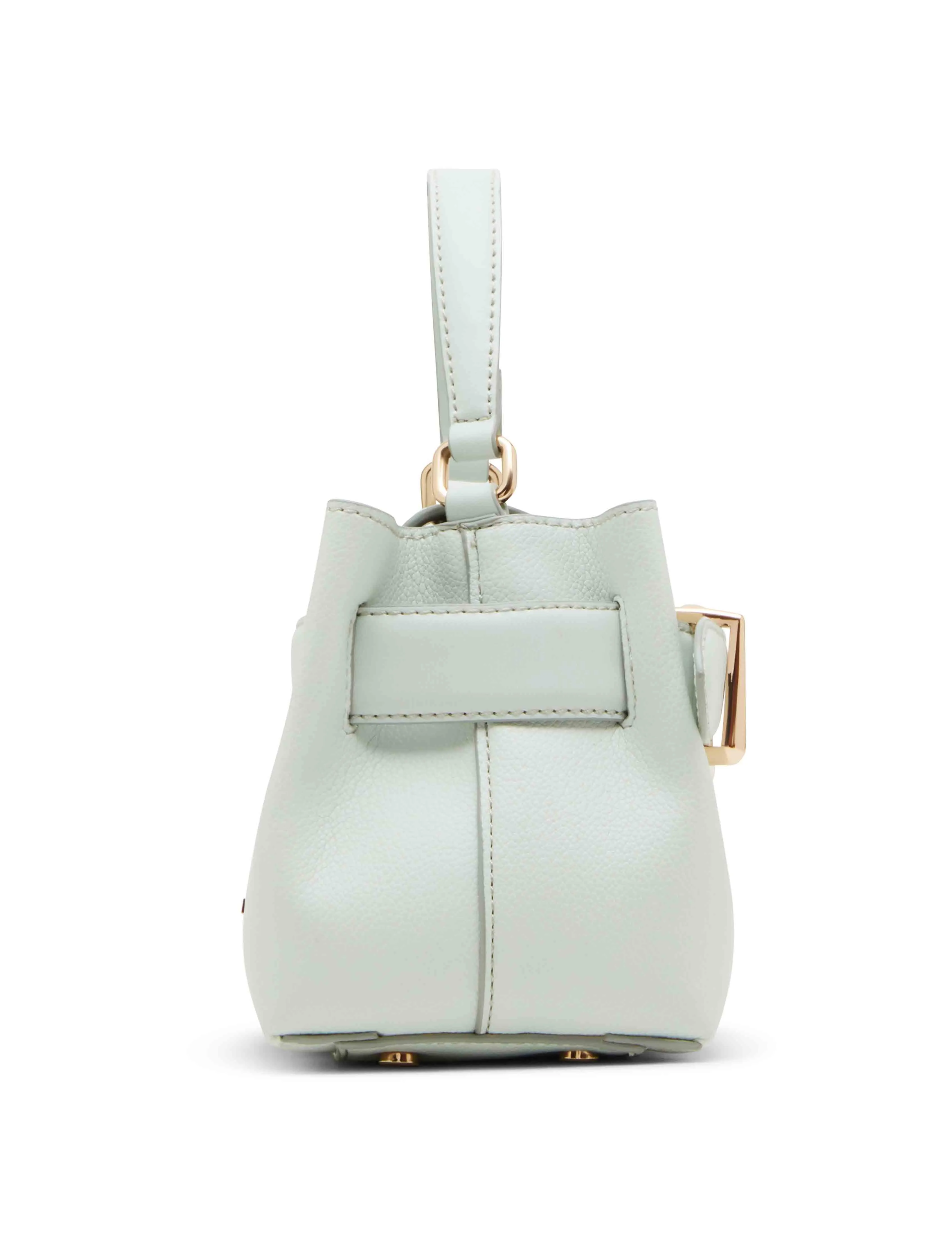 Sculpted Buckle Mini Top Handle with Convertible Strap sold by Anne Klein product image thumbnail 3