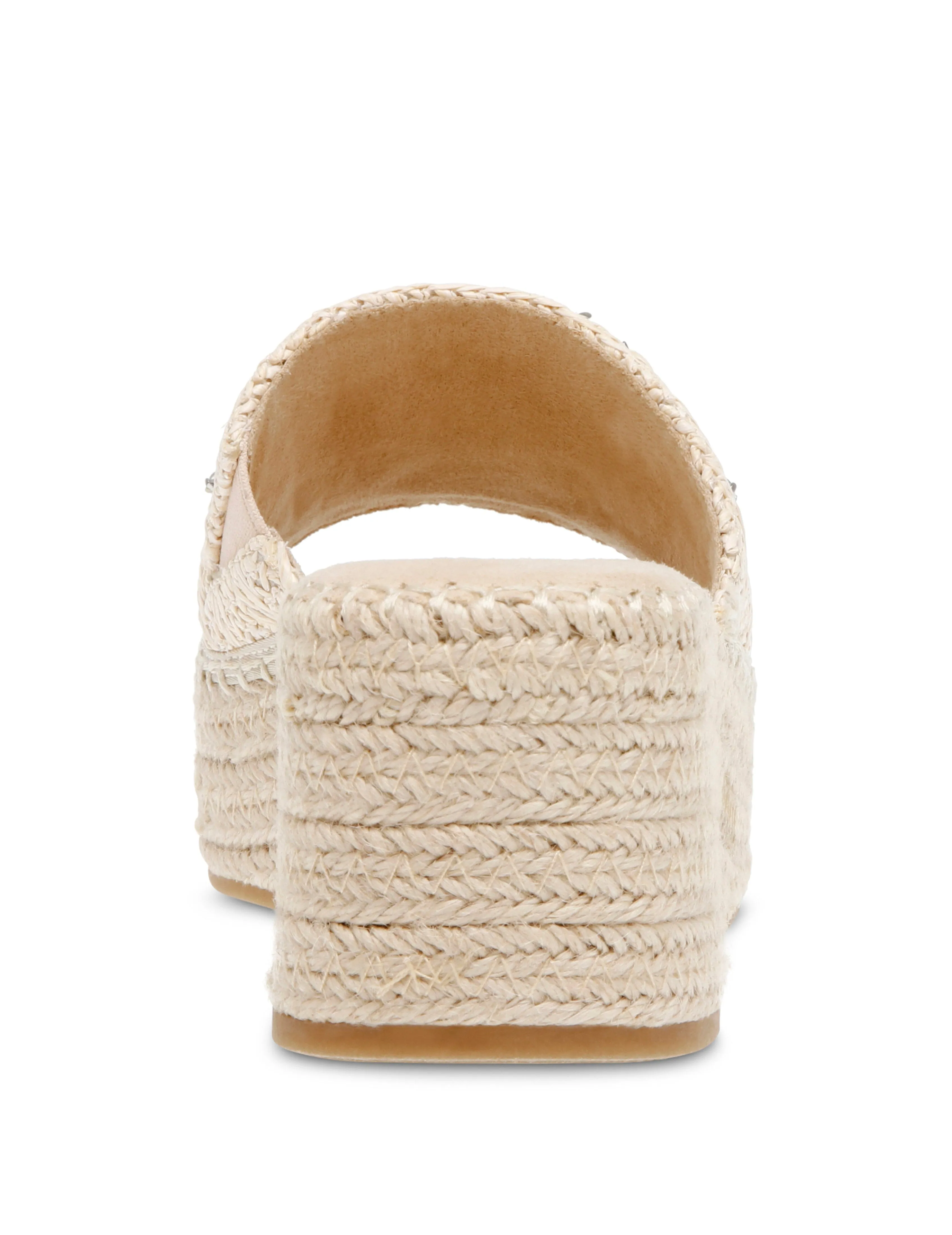 Crystal Platform Sandal sold by Anne Klein product image thumbnail 3