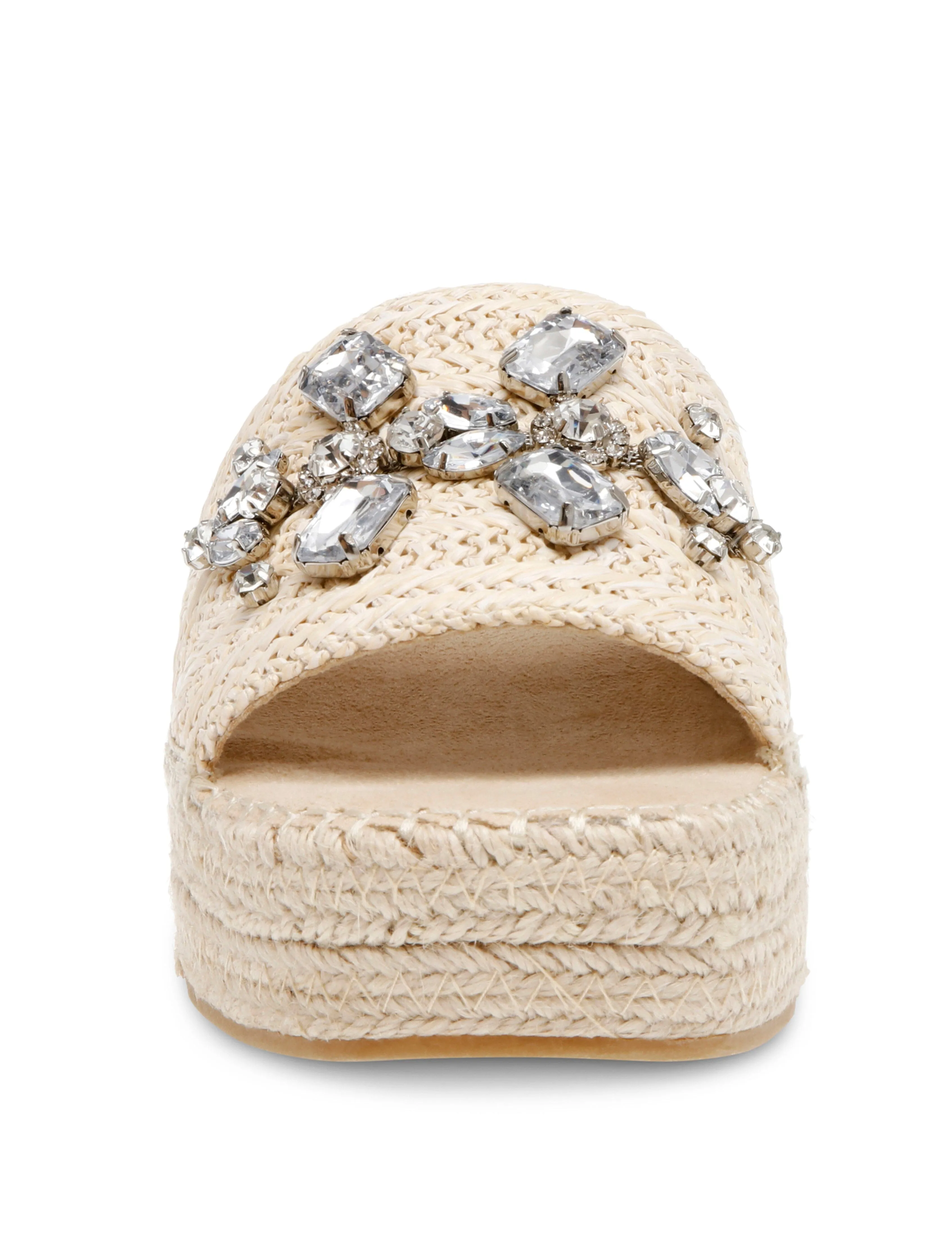 Crystal Platform Sandal sold by Anne Klein product image thumbnail 5