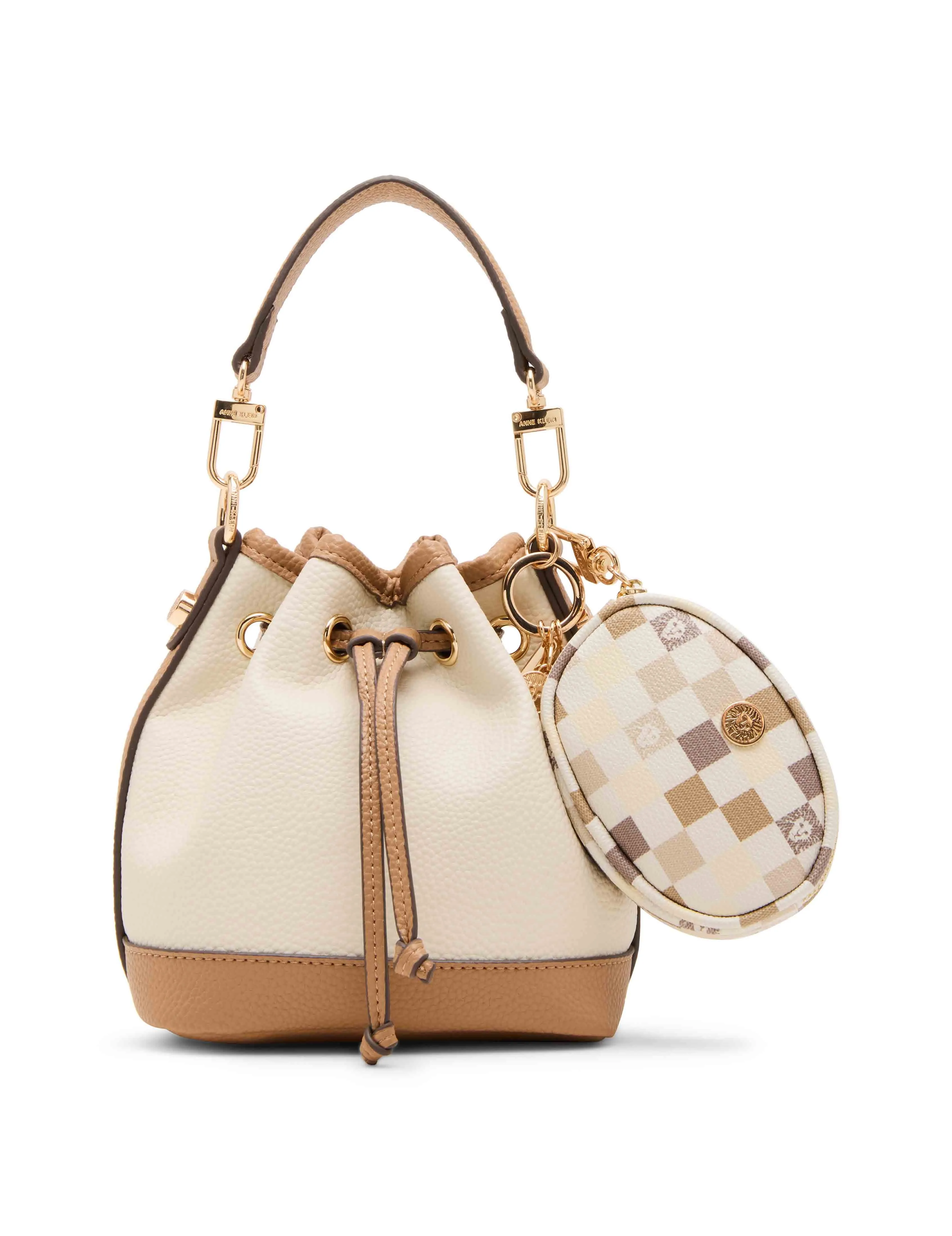 Small Bucket with Crossbody Strap sold by Anne Klein