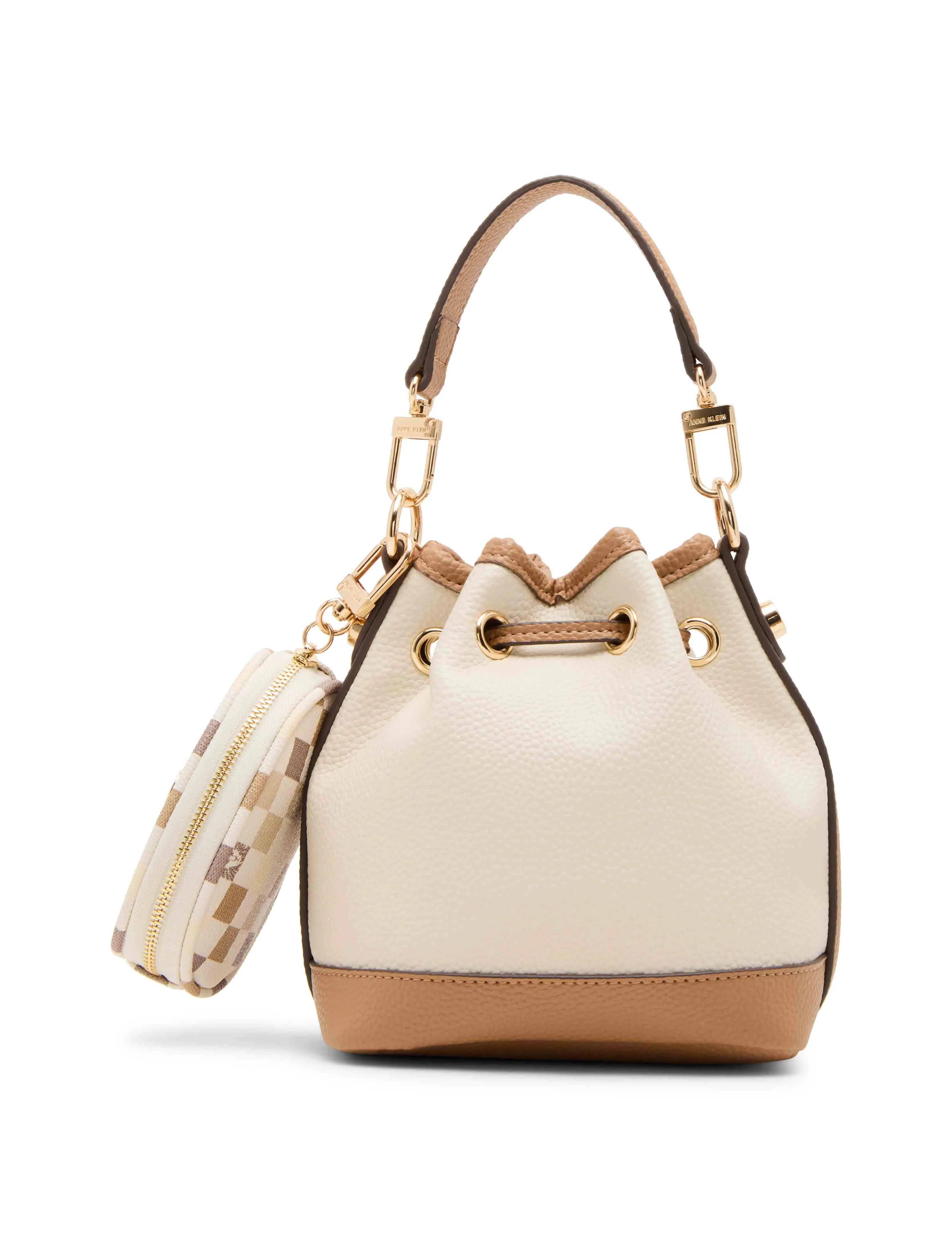 Small Bucket with Crossbody Strap sold by Anne Klein product image thumbnail 5