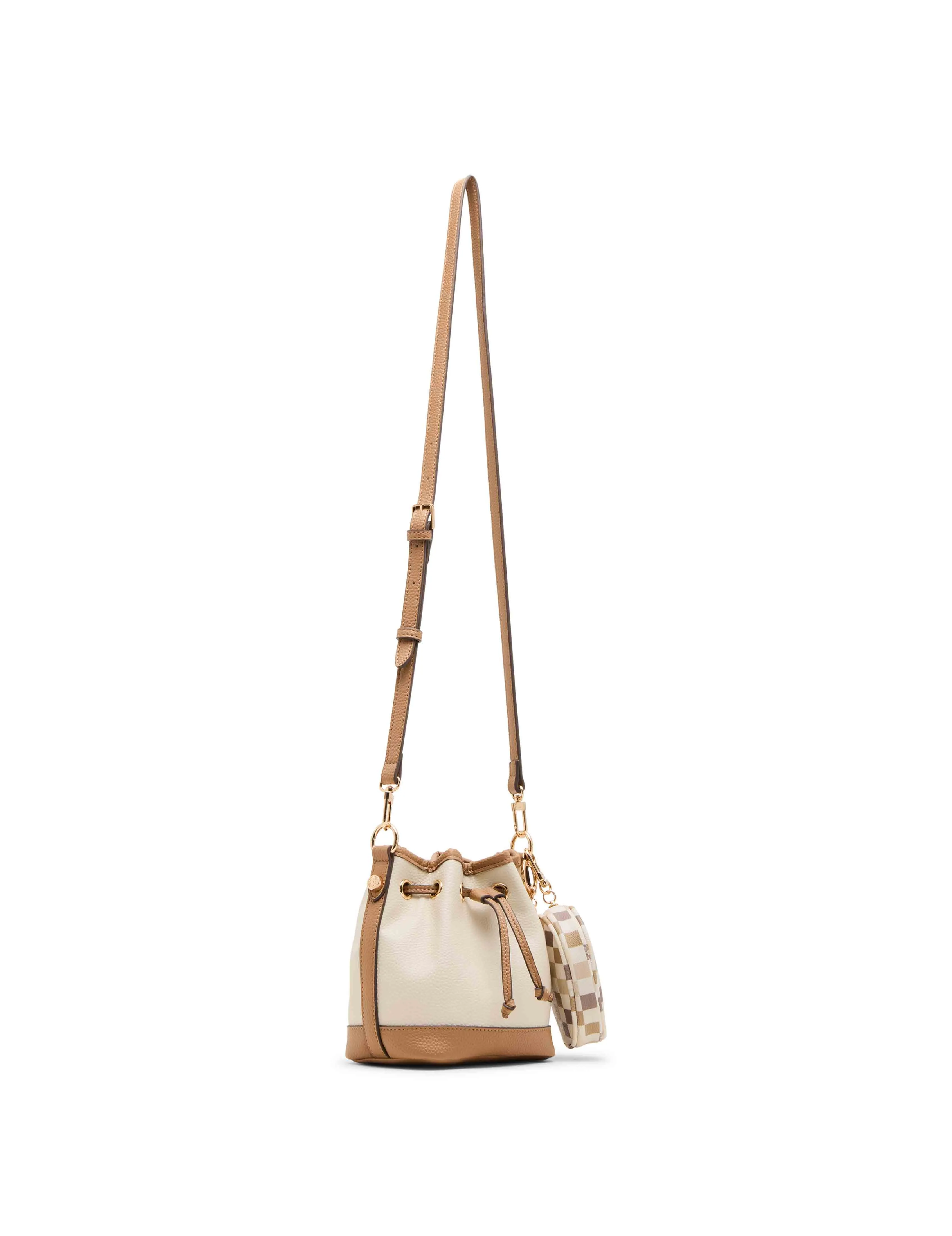 Small Bucket with Crossbody Strap sold by Anne Klein product image thumbnail 2