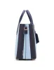 Striped Bonded Mini Tote with Convertible Strap sold by Anne Klein