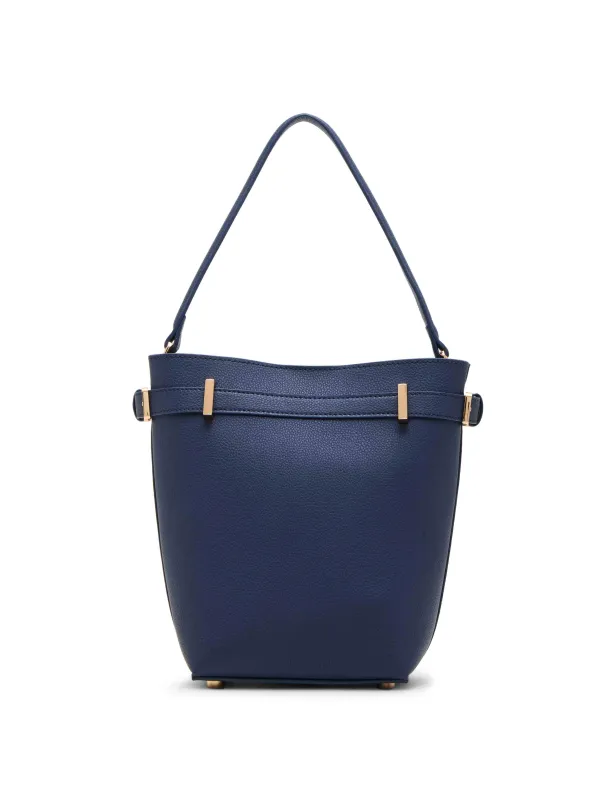 Belted Buckle Bucket with Convertible Strap sold by Anne Klein