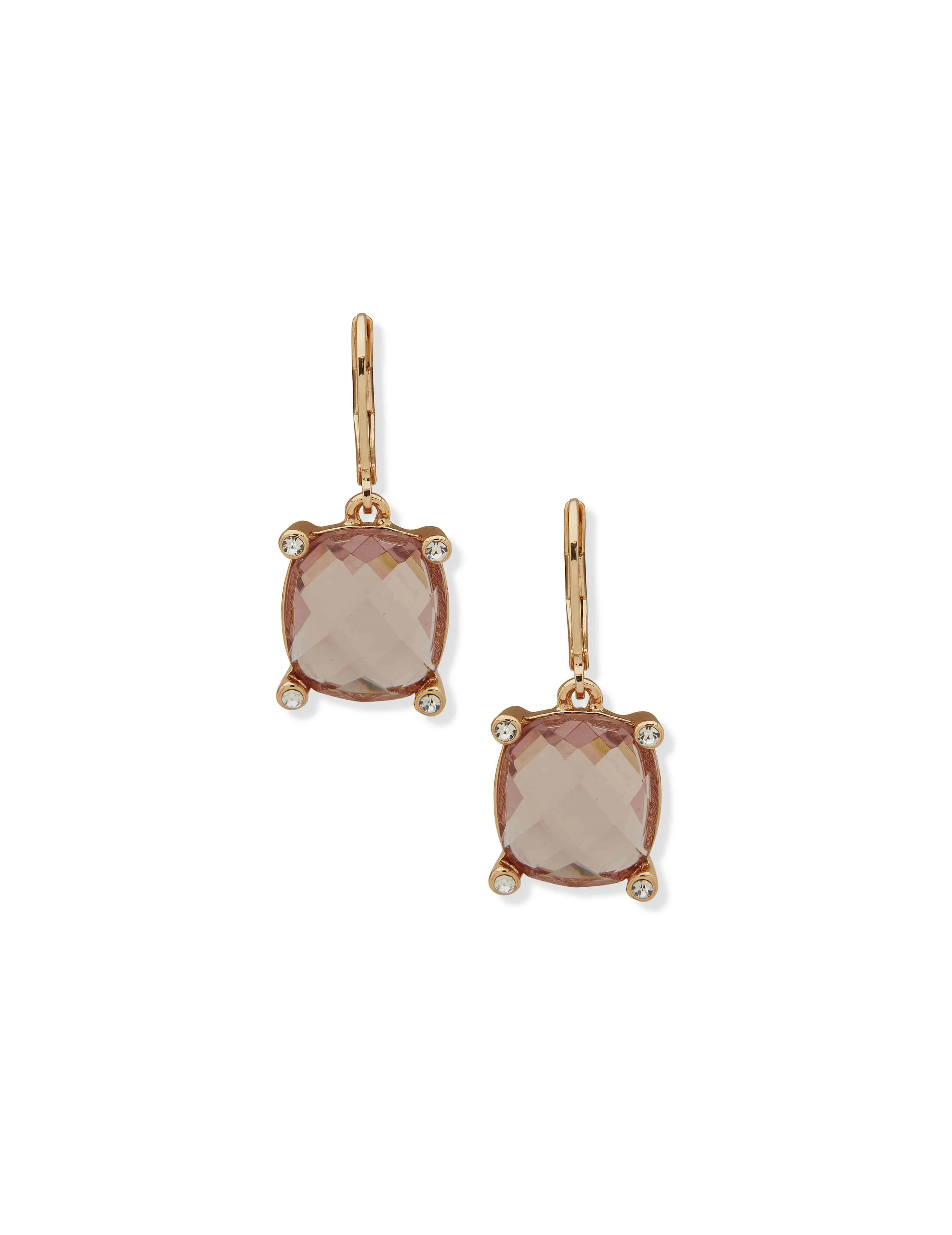 Stationed Drop Pierced Earring sold by Anne Klein