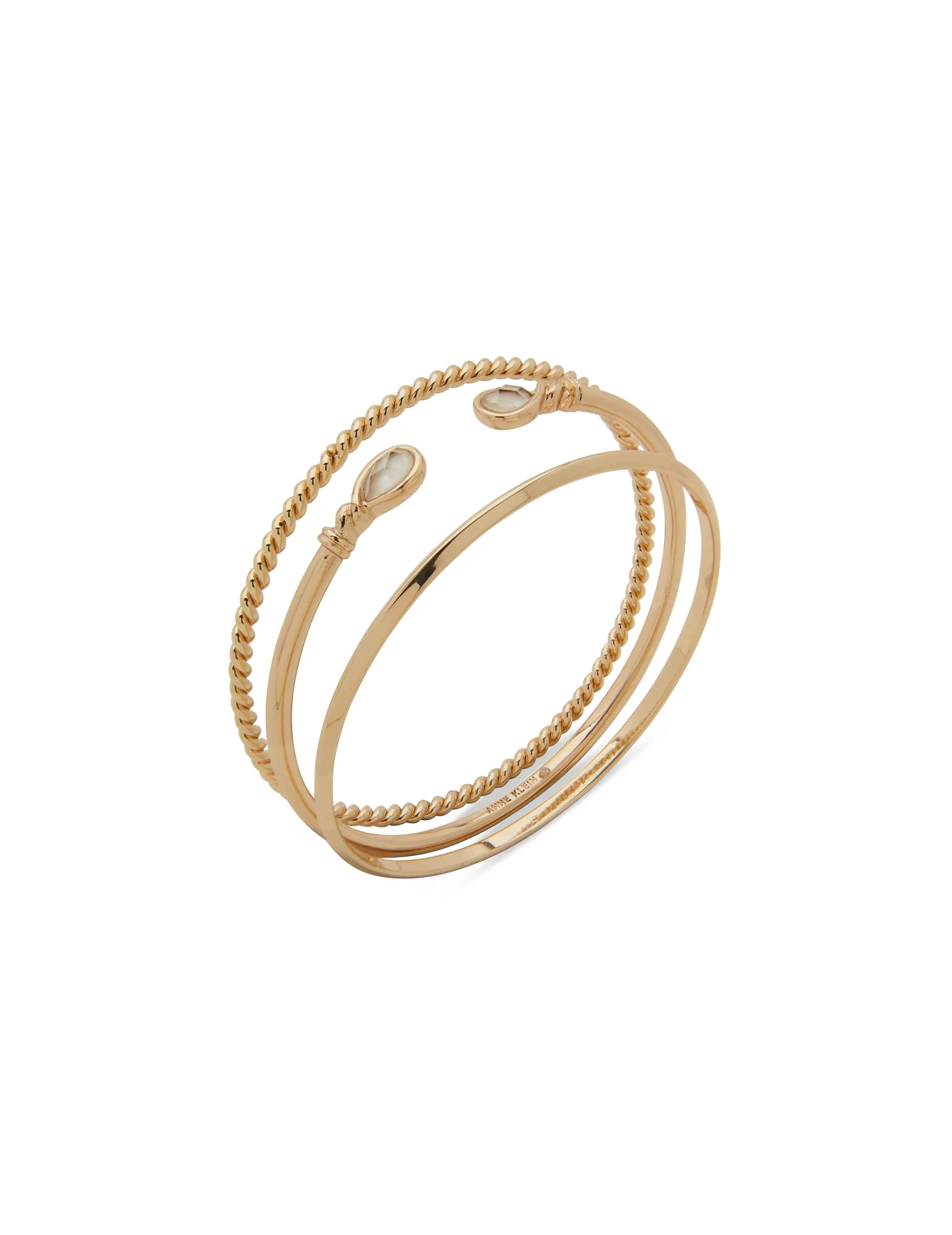 3-Pc Bangle Bracelet Set sold by Anne Klein