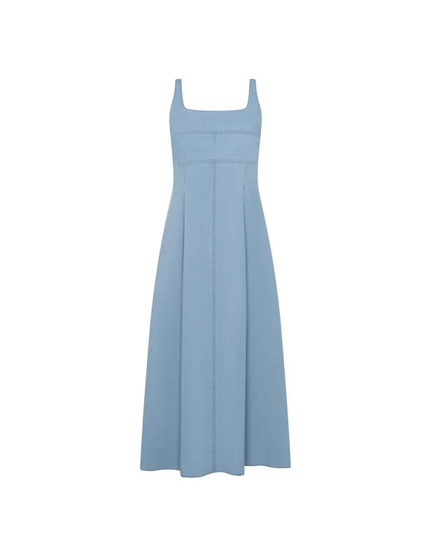 Sleeveless Front Pleated Dress sold by Anne Klein