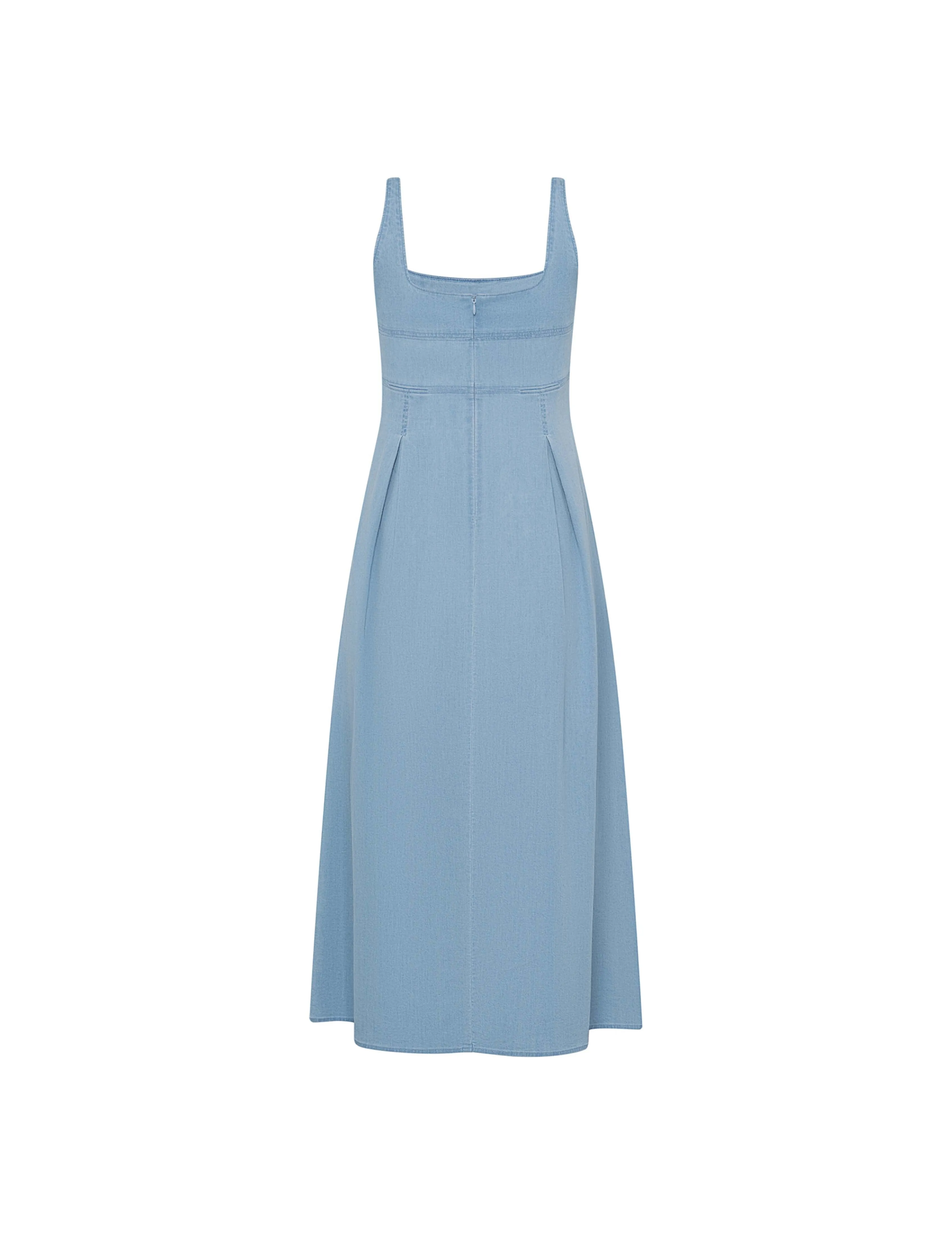 Sleeveless Front Pleated Dress sold by Anne Klein product image thumbnail 2