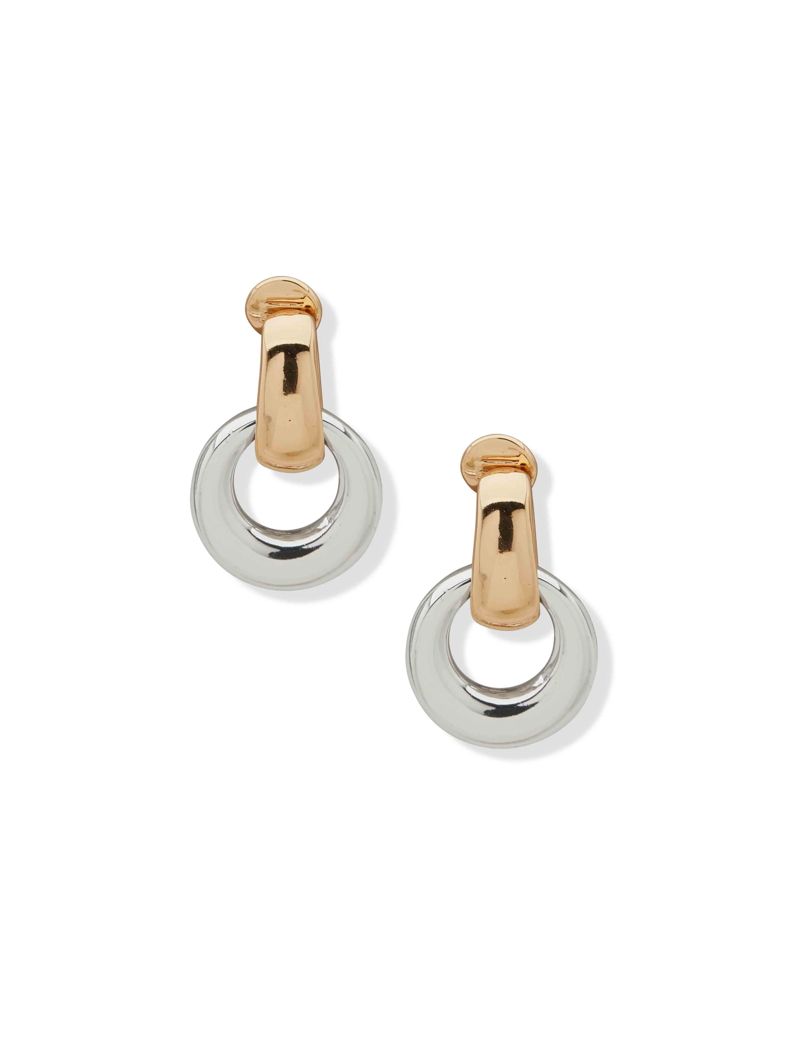 Oval Link Clip Earring sold by Anne Klein
