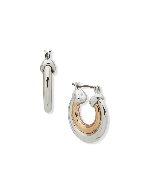 22MM Double Row Hoop sold by Anne Klein