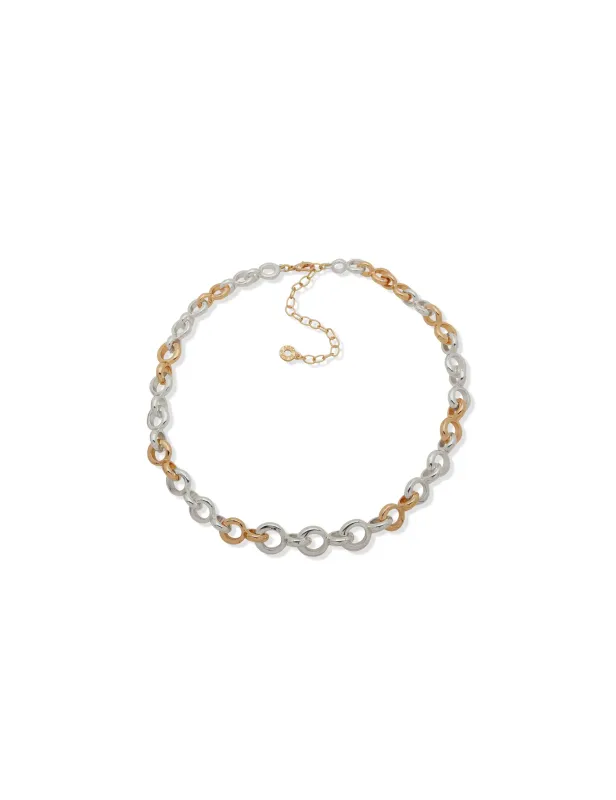 Linked Collar Necklace sold by Anne Klein