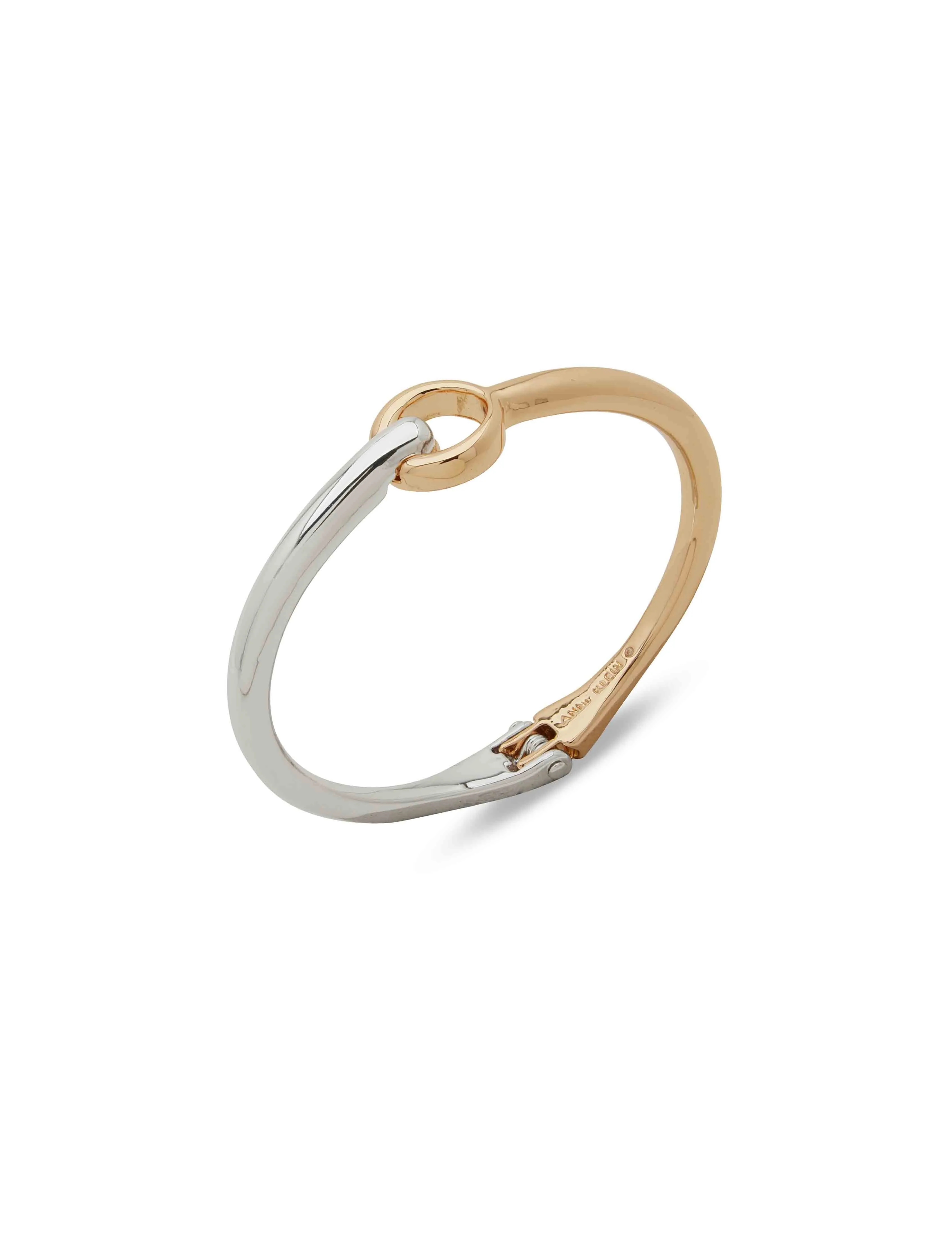 Open Oval Hinge Bracelet sold by Anne Klein