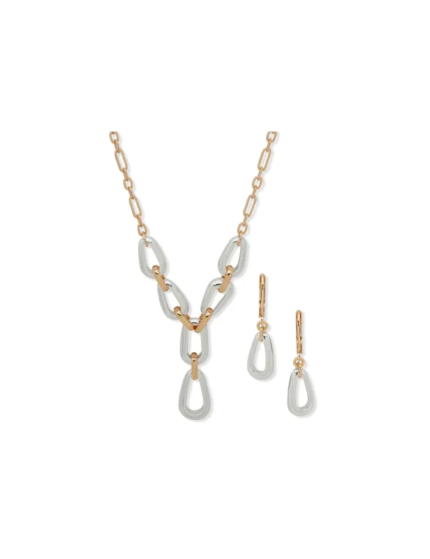 Lariat Necklace/Earring Set sold by Anne Klein