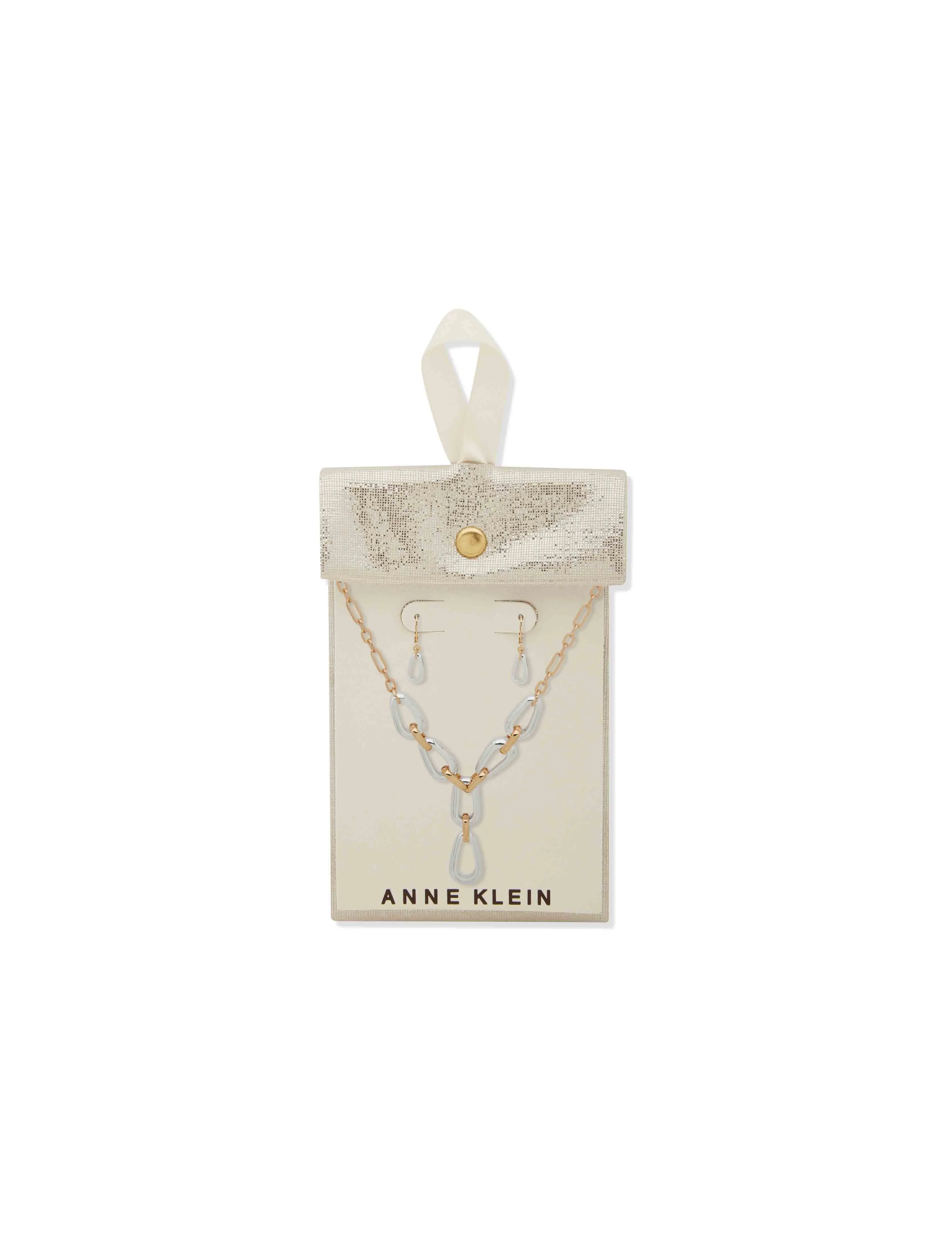 Lariat Necklace/Earring Set sold by Anne Klein product image thumbnail 2