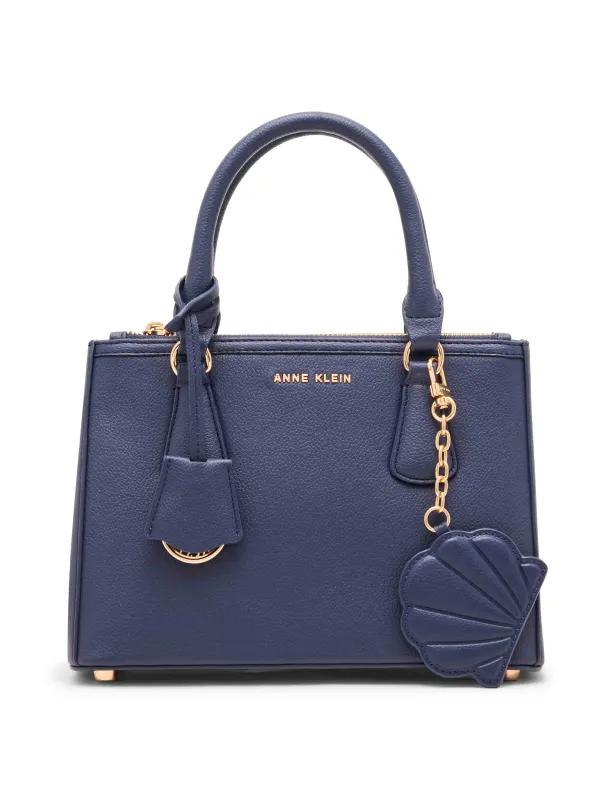 Small Satchel with Shell Mirror sold by Anne Klein