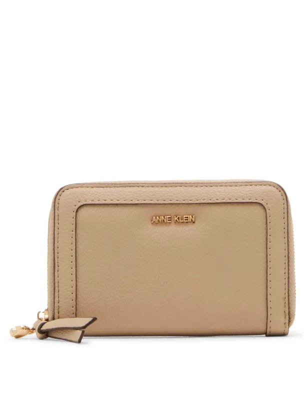 Medium Wallet with Shell Charm sold by Anne Klein