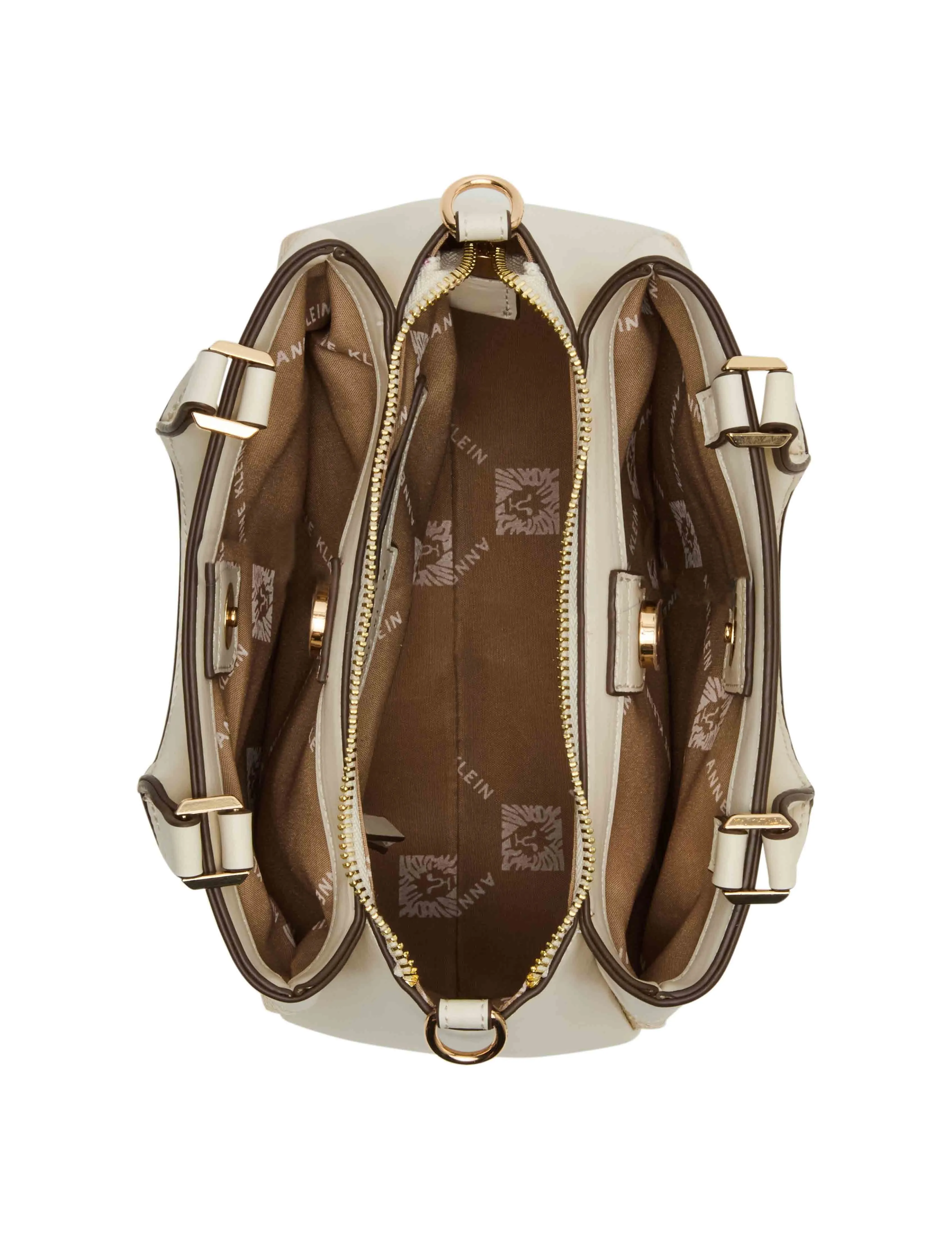 Small Straw Satchel with Convertible Strap sold by Anne Klein product image thumbnail 5