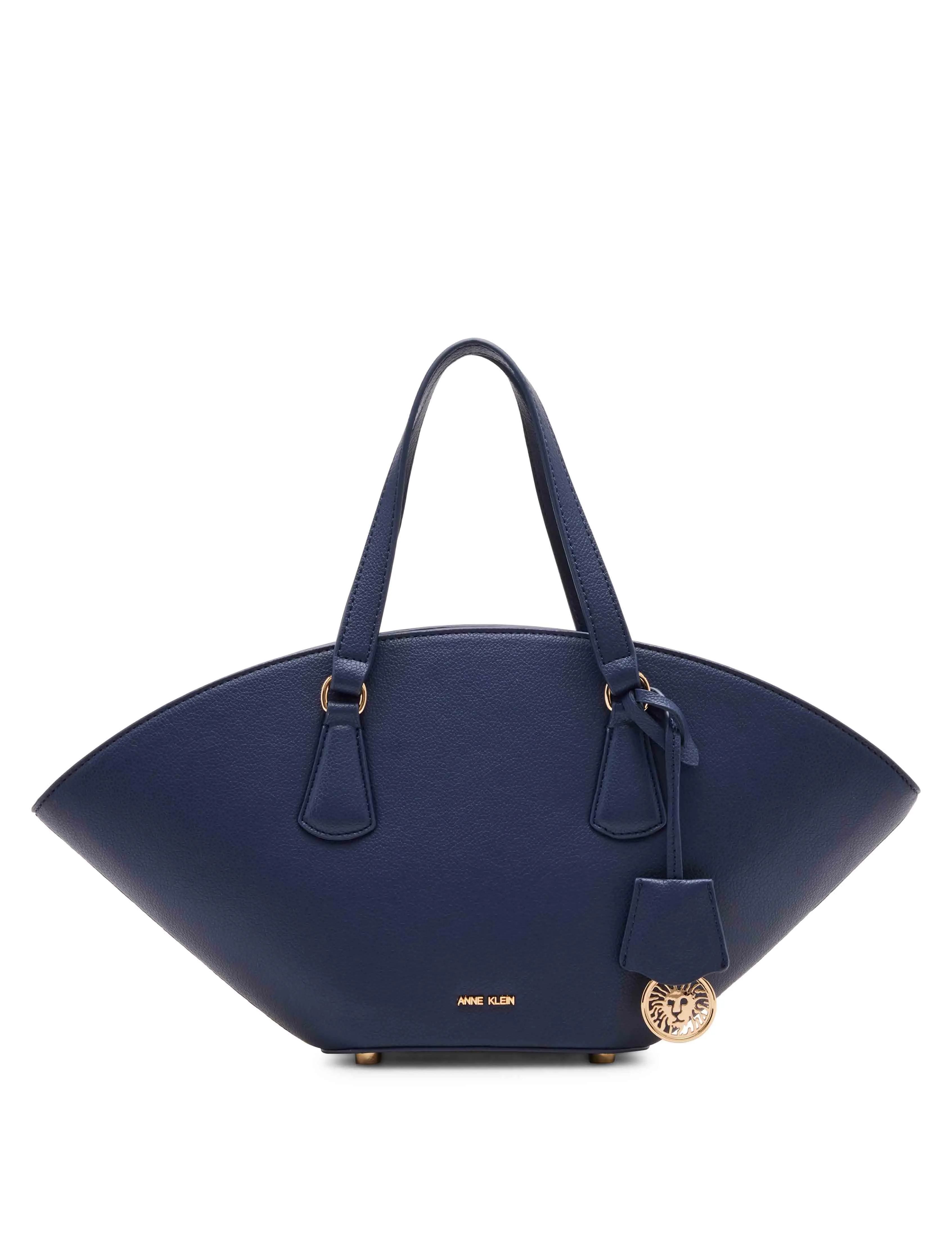 Small Curved Tote with Convertible Strap sold by Anne Klein