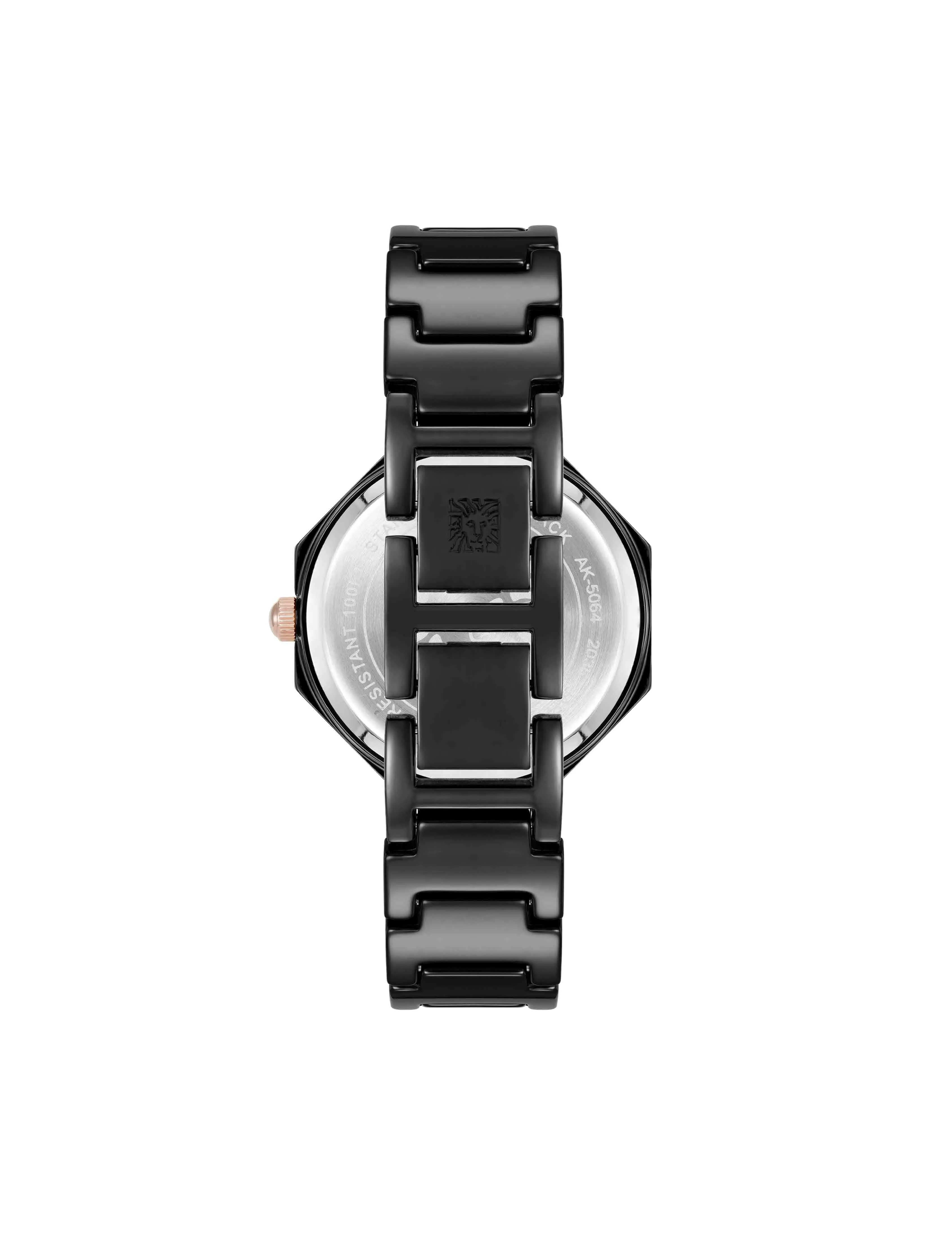 Octagonal Ceramic Diamond Dial Bracelet Watch sold by Anne Klein product image thumbnail 2