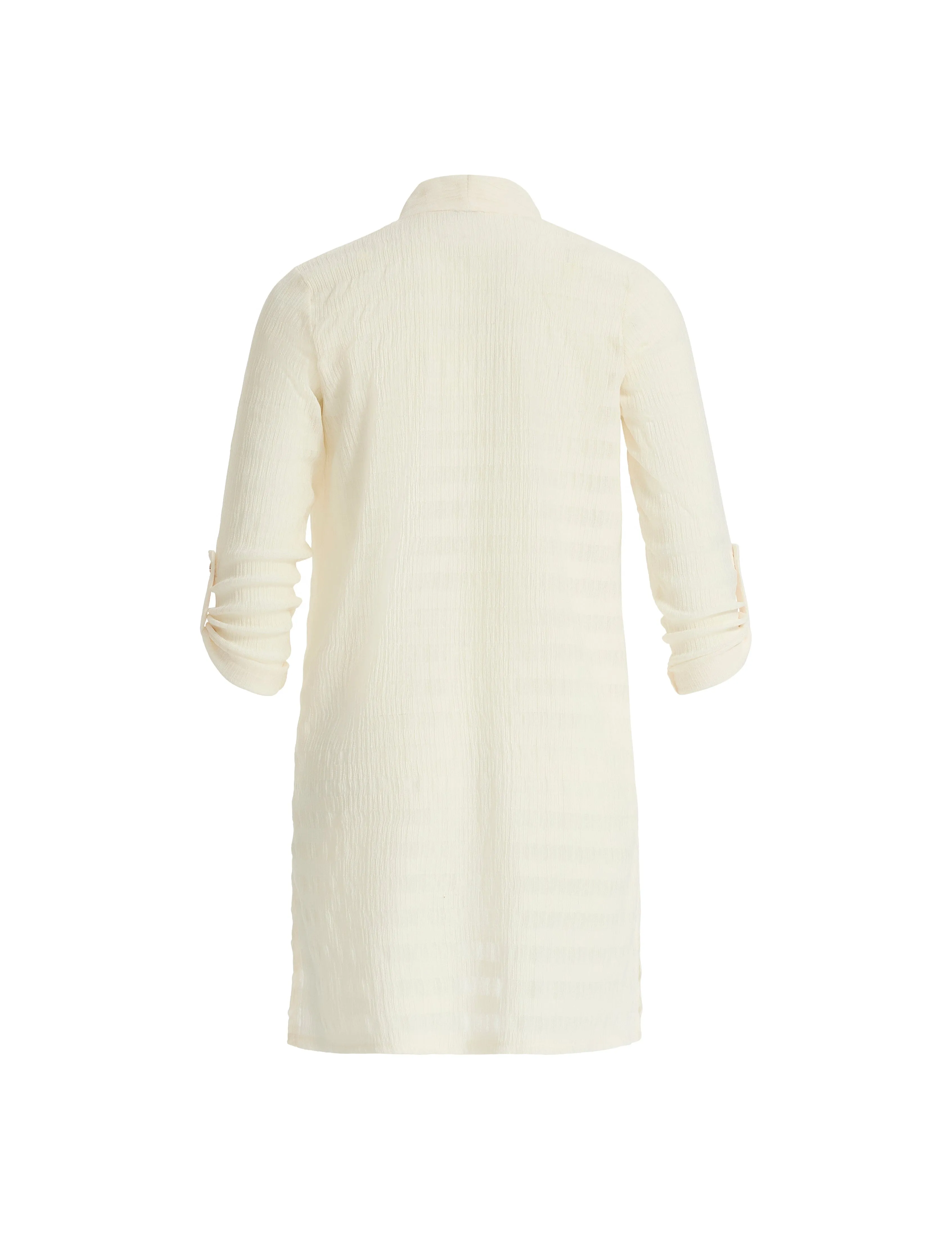 Open Knit Cardigan with Sleeve Tabs sold by Anne Klein product image thumbnail 2