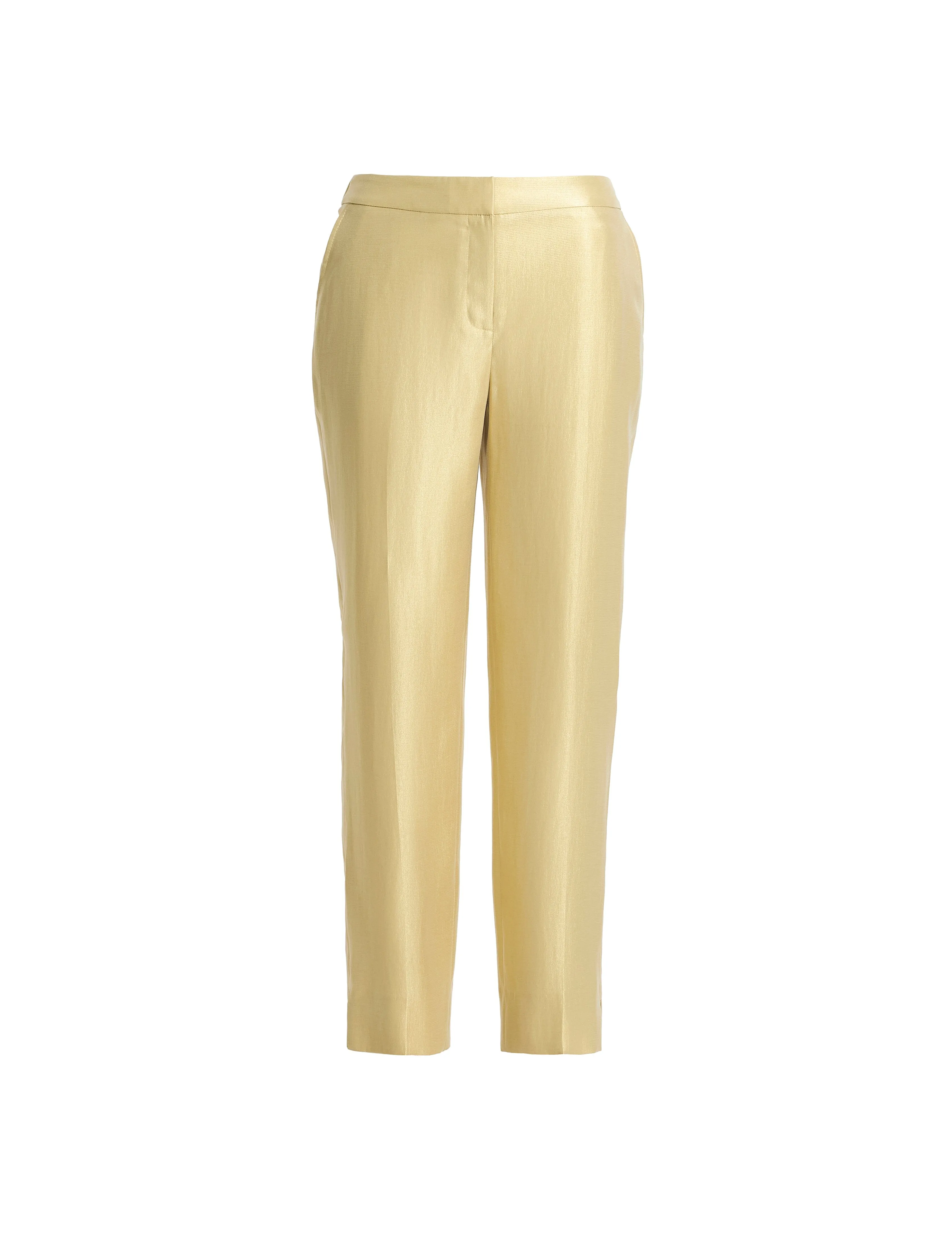 Fly Front Slash Pocket Straight Leg Pant sold by Anne Klein