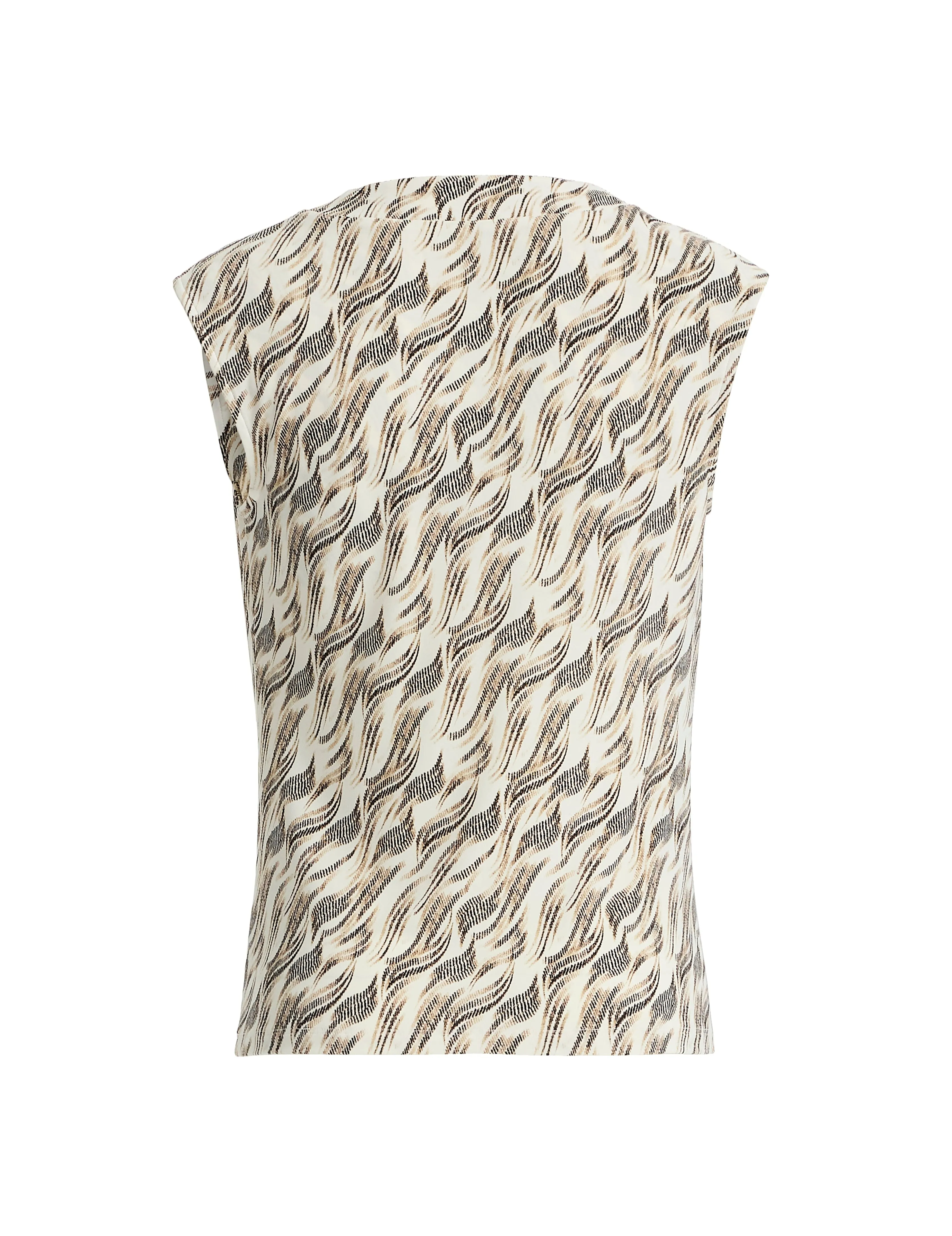 Printed Ity Pleated Cowl Neck Top sold by Anne Klein product image thumbnail 2