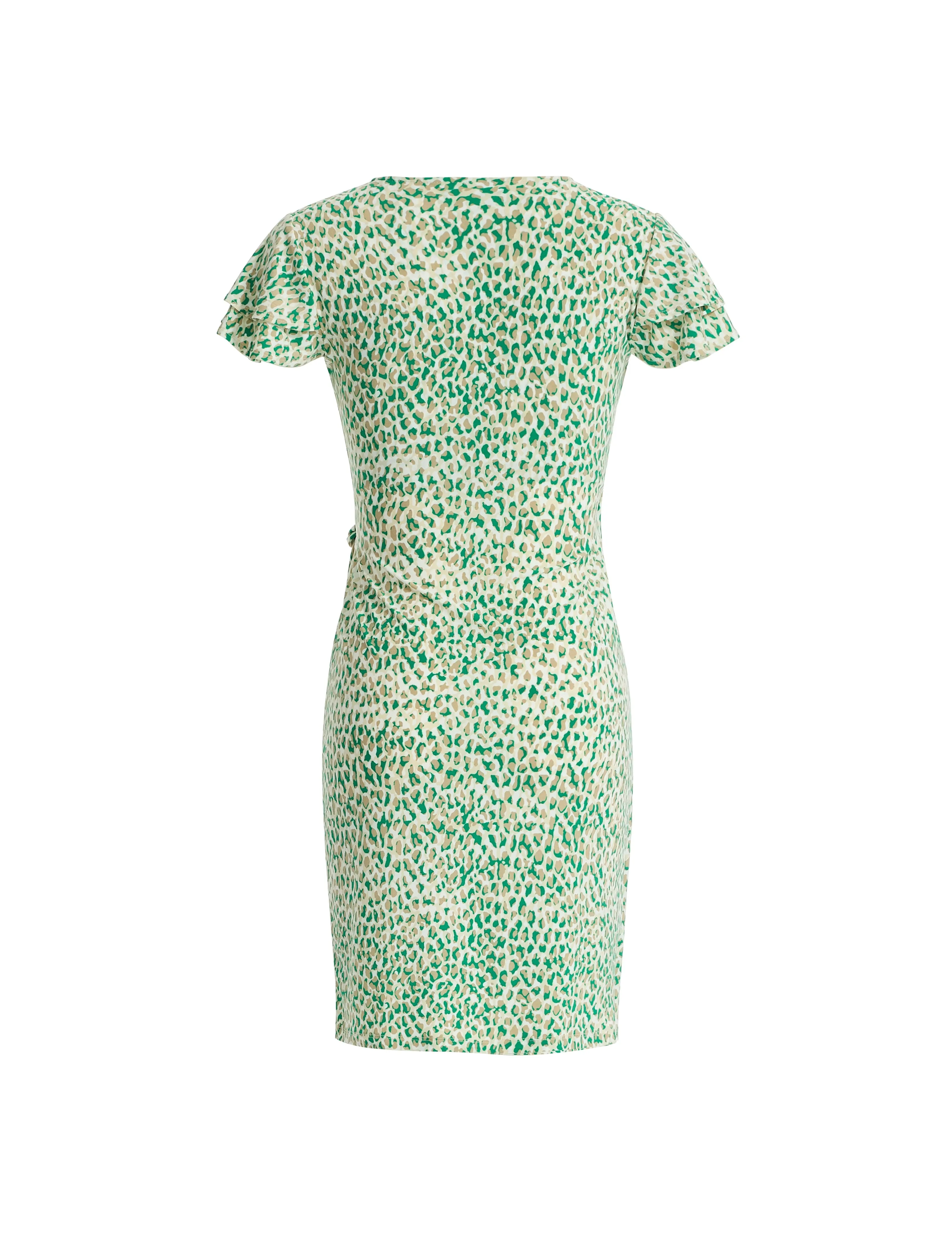 Flutter Sleeve Classic Wrap Dress sold by Anne Klein product image thumbnail 2