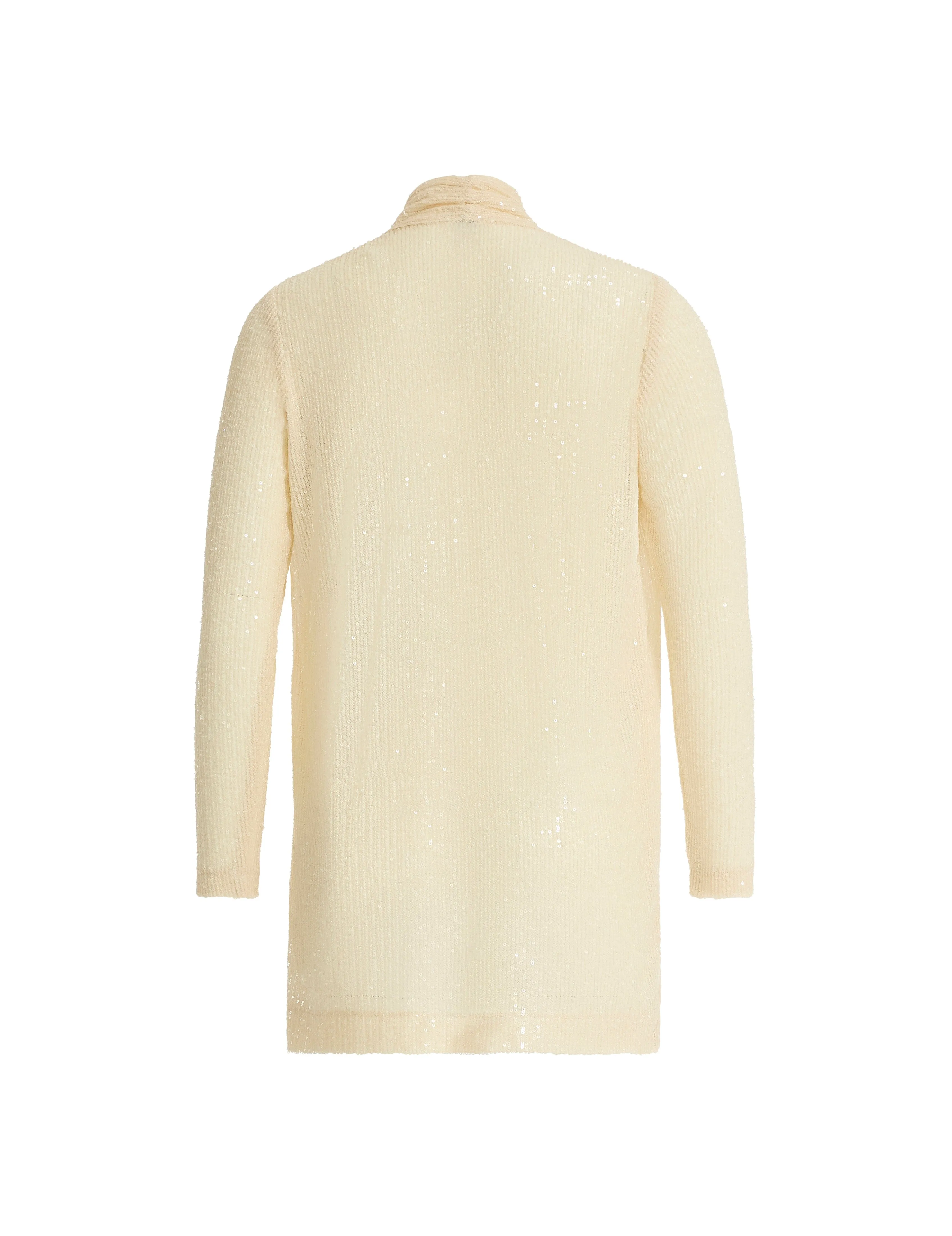 Sequin Drape Front Cardigan Jacket sold by Anne Klein product image thumbnail 2