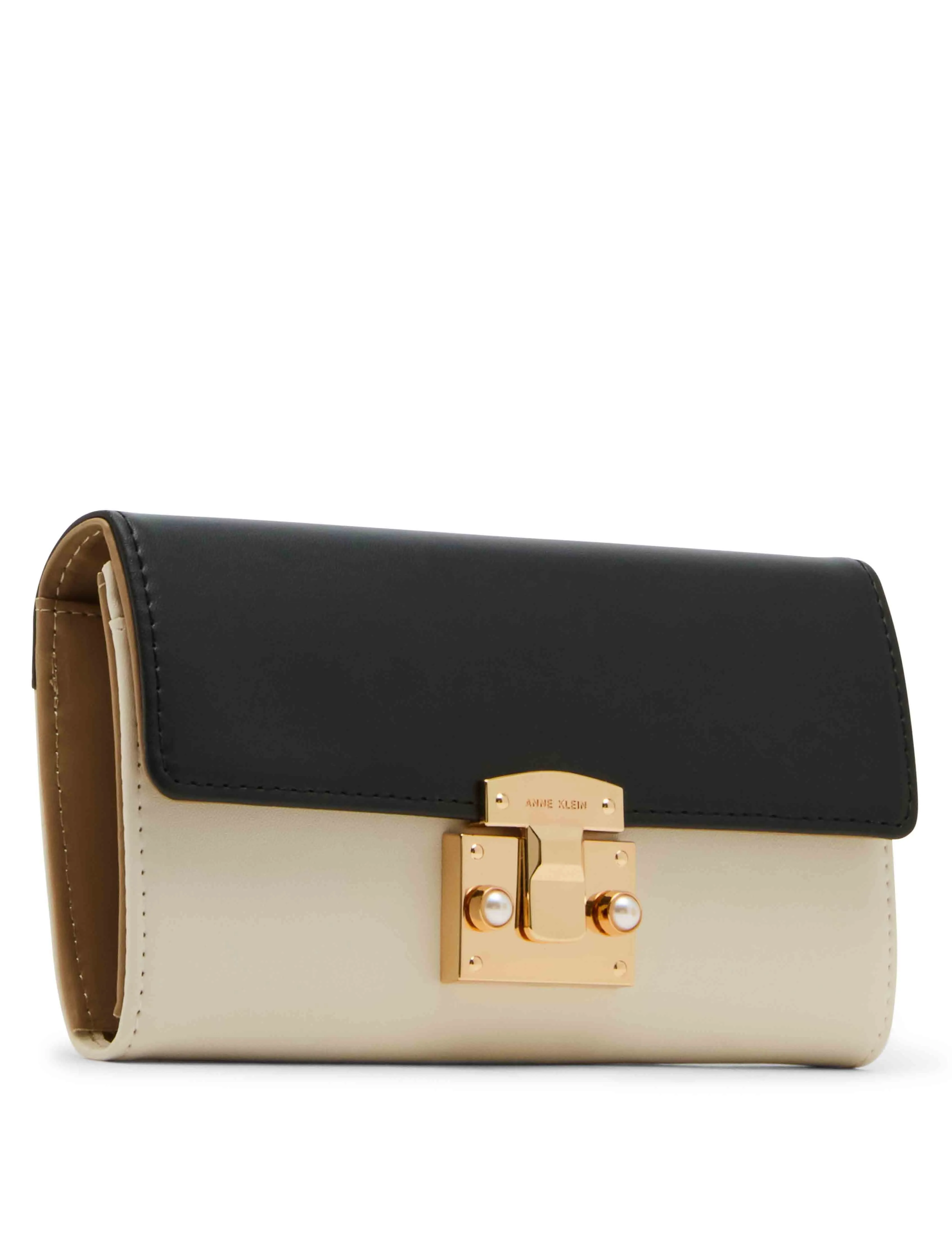 Colorblocked Pushlock Continental Wallet sold by Anne Klein product image thumbnail 2