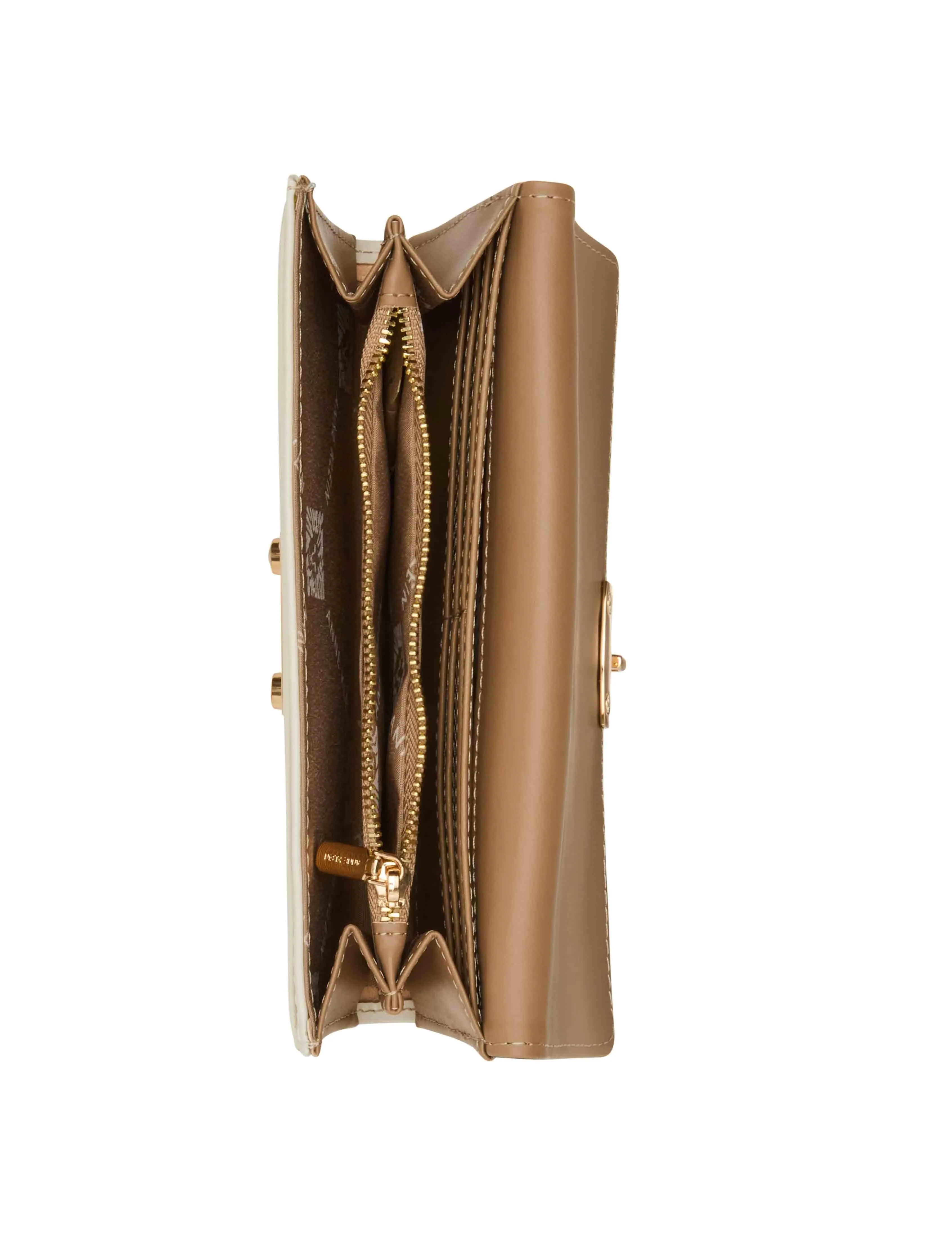 Colorblocked Pushlock Continental Wallet sold by Anne Klein product image thumbnail 4