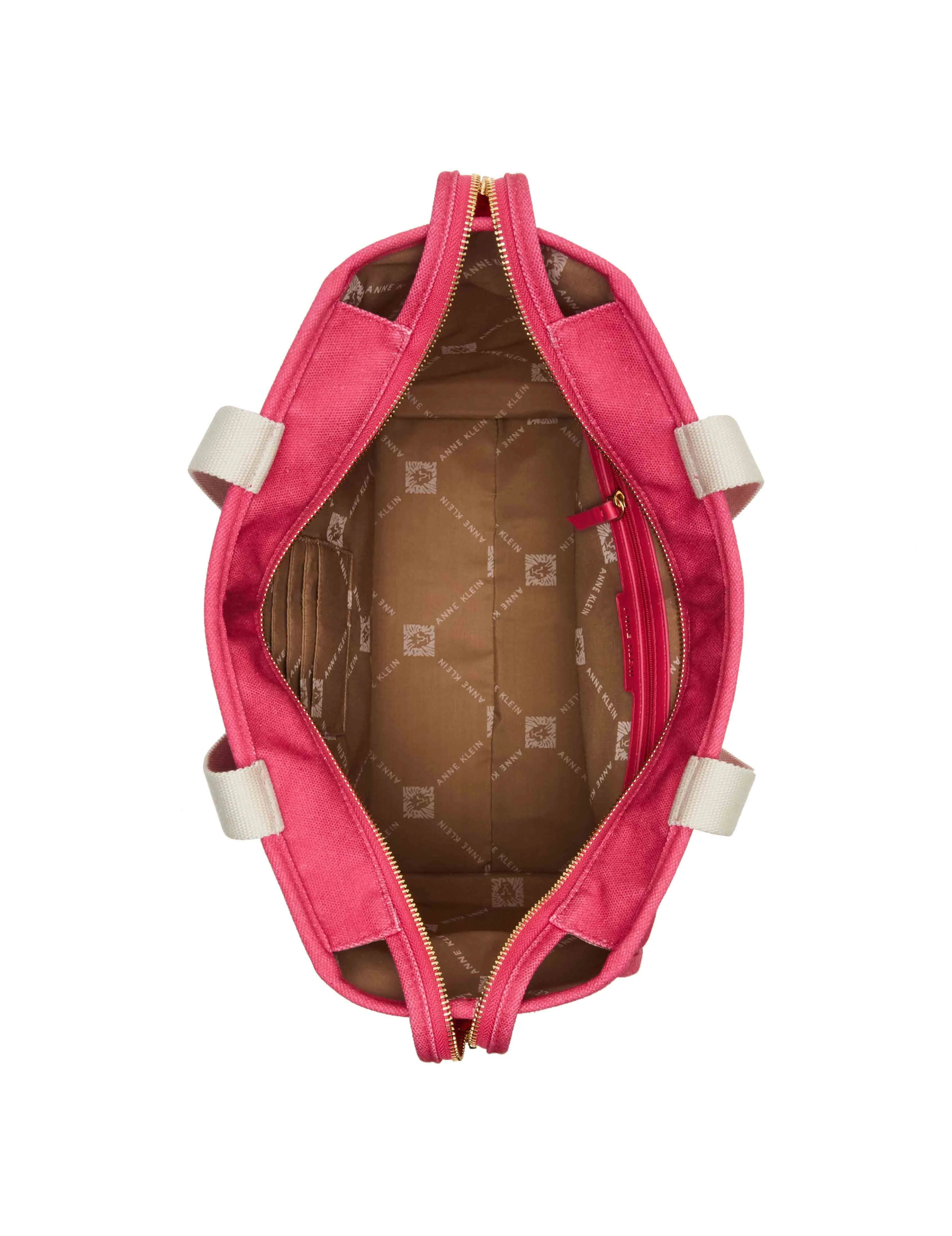 Lion Logo Canvas Tote sold by Anne Klein product image thumbnail 3