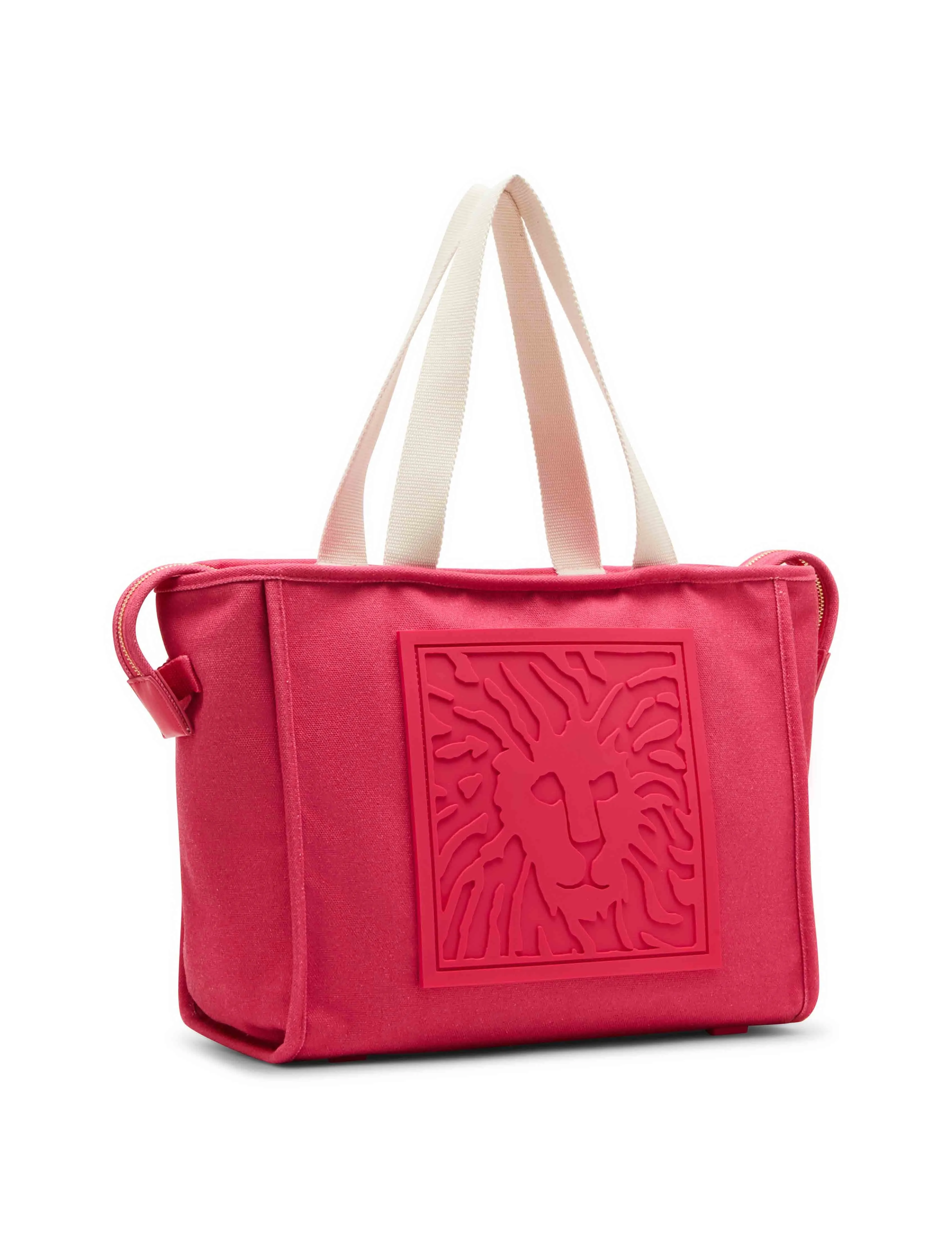 Lion Logo Canvas Tote sold by Anne Klein product image thumbnail 5