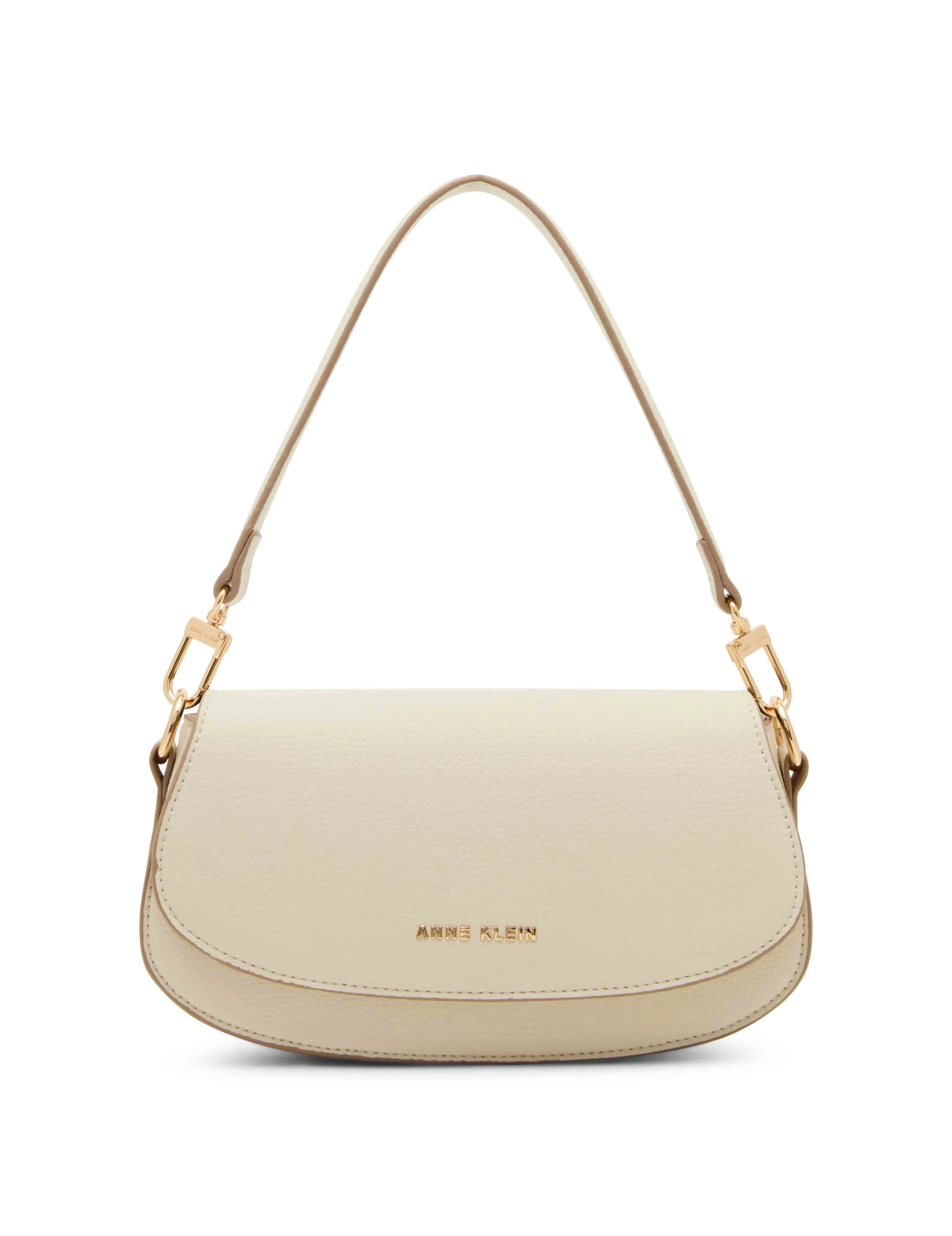 Saddle Crossbody With 2 Detachable Straps, Web & Standard sold by Anne Klein